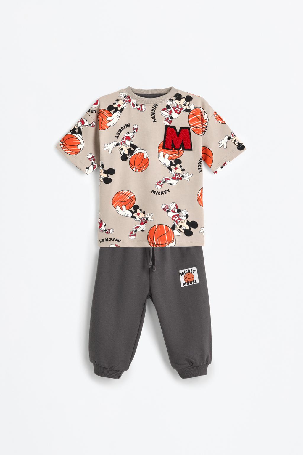 Completo Mickey Mouse ©Disney, maglietta e pantaloni