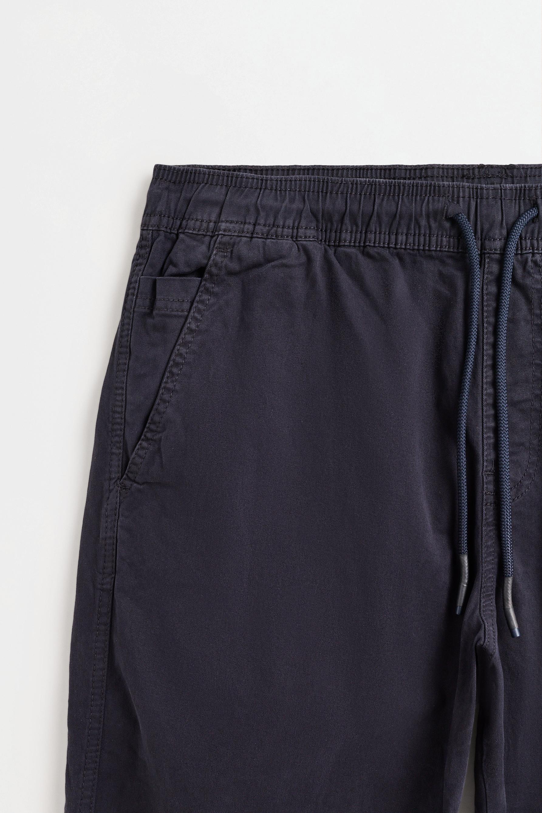Slim fit joggers — DARK BLUE