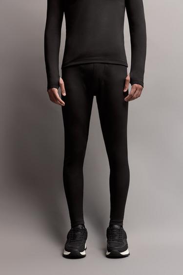 Medium-weight thermal leggings (-7ºC to 9ºC) — BLACK 2