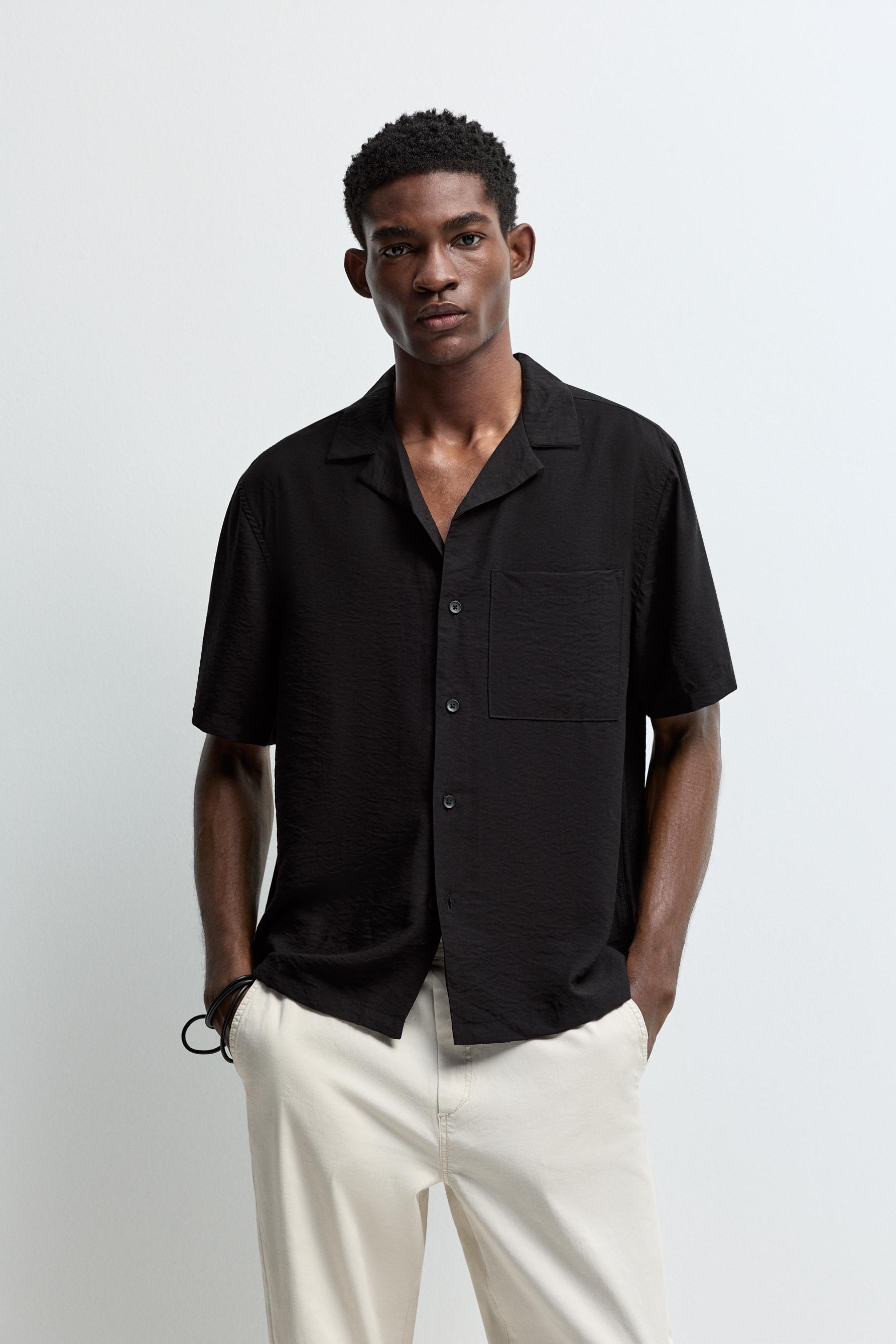 Camisa twill bolsillo