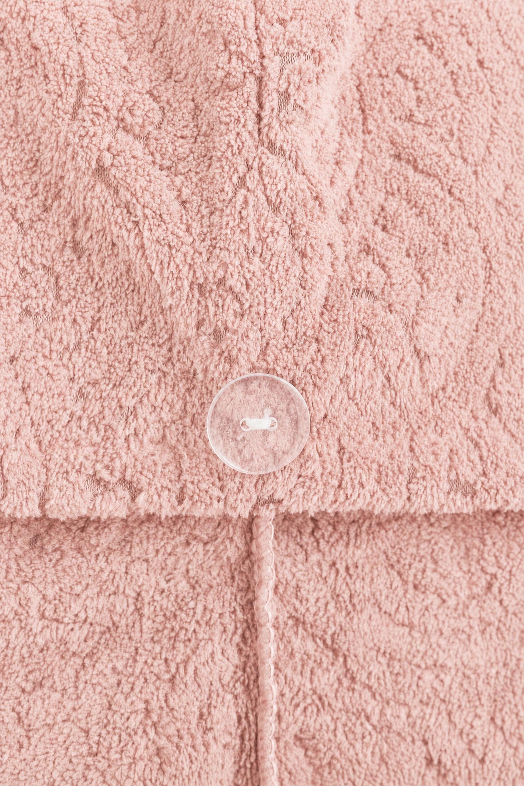 Hair turban towel — PASTEL PINK