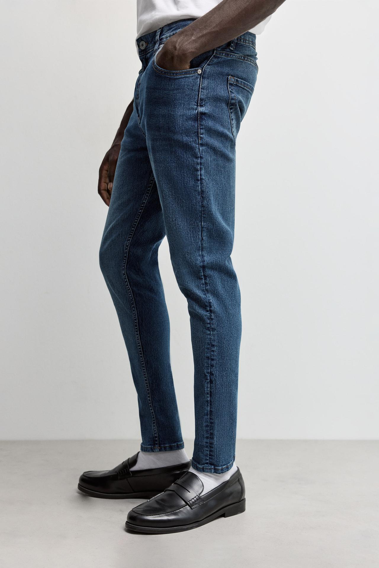 Skinny jeans — DARK BLUE