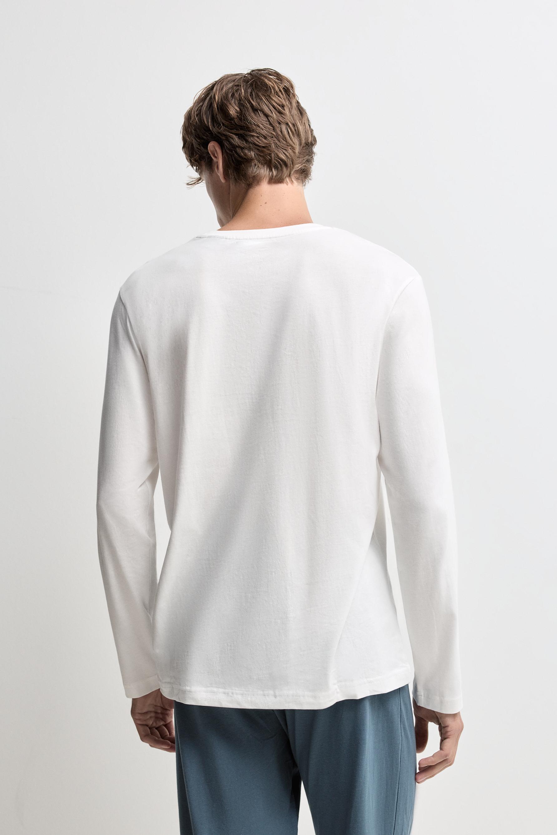 Donald ©Disney long sleeve pyjamas — OFF WHITE