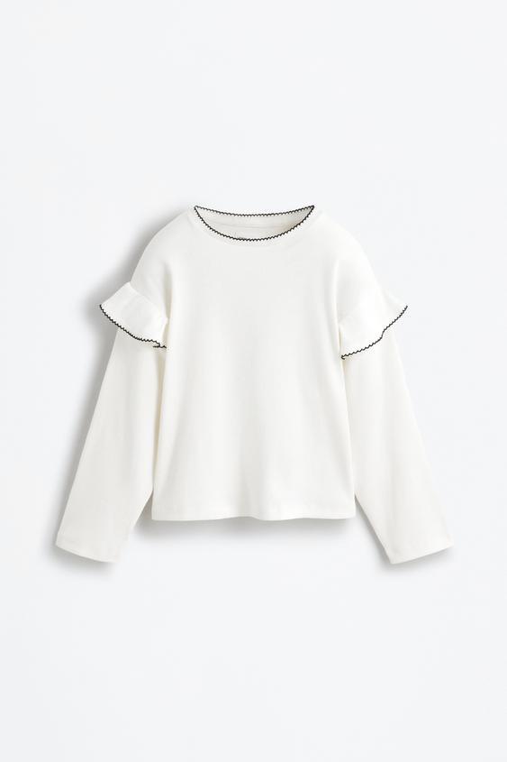 Camiseta Algodón Niña Camiseta De Manga Larga GARCIA Niñas - Estampado Brillante Con Estrellas Ropa Mujer