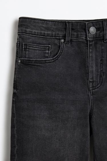 Slim comfort denim Bermuda shorts — BLACK 3