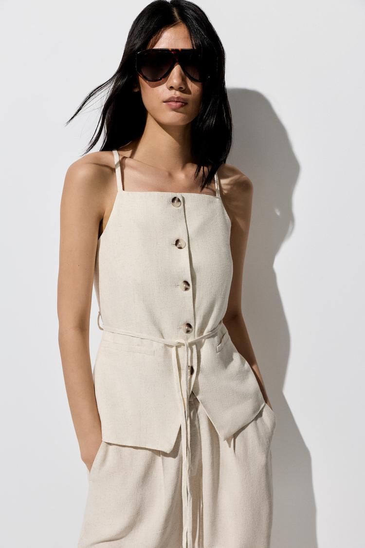 Rustic top — BEIGE