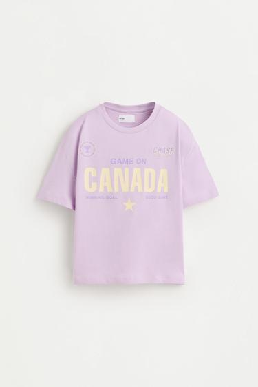 Printed T-shirt — PALE MAUVE 1