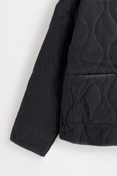 Quilted jacket — ANTHRACITE GREY 7