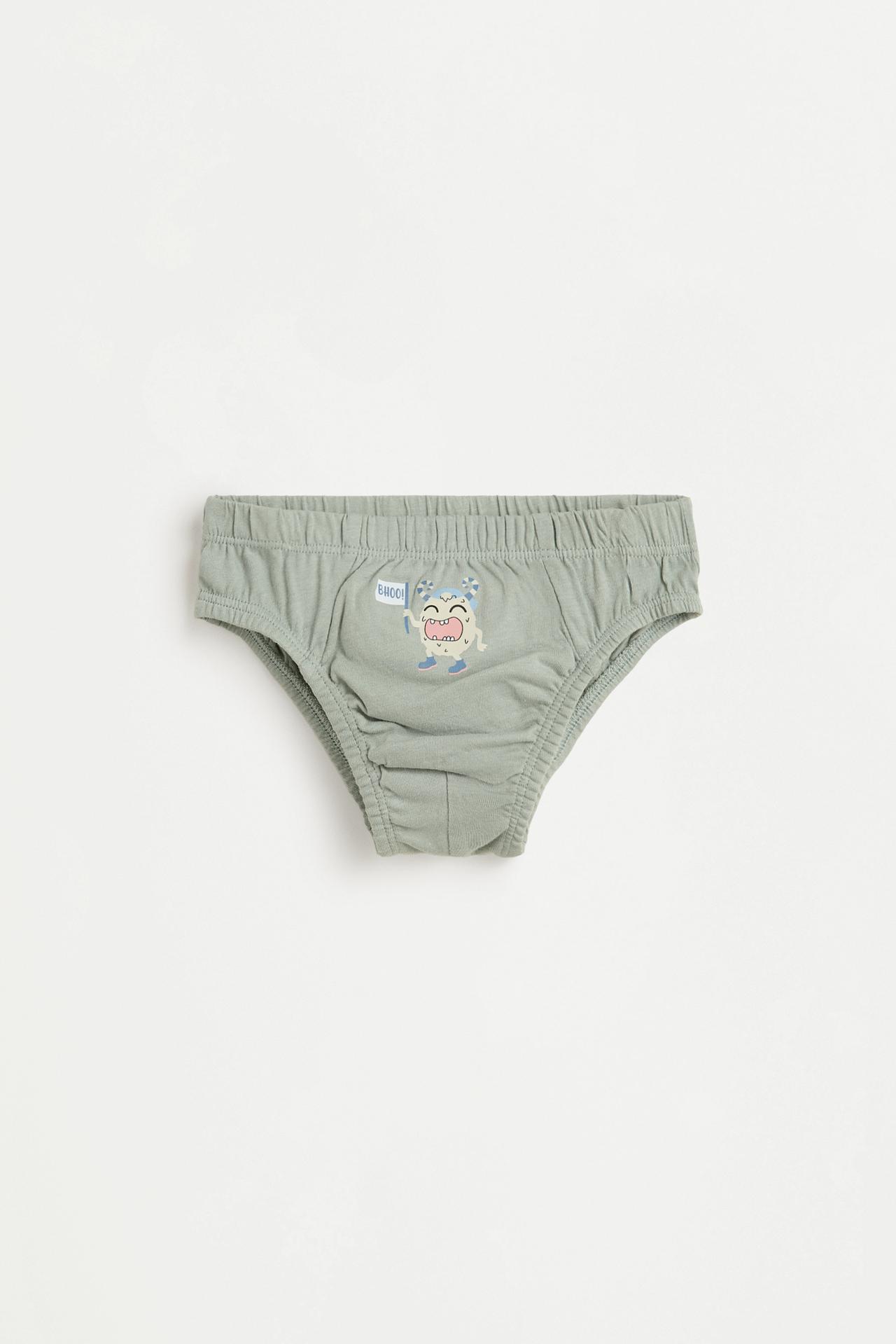 Monster briefs (7-pack) — GREY