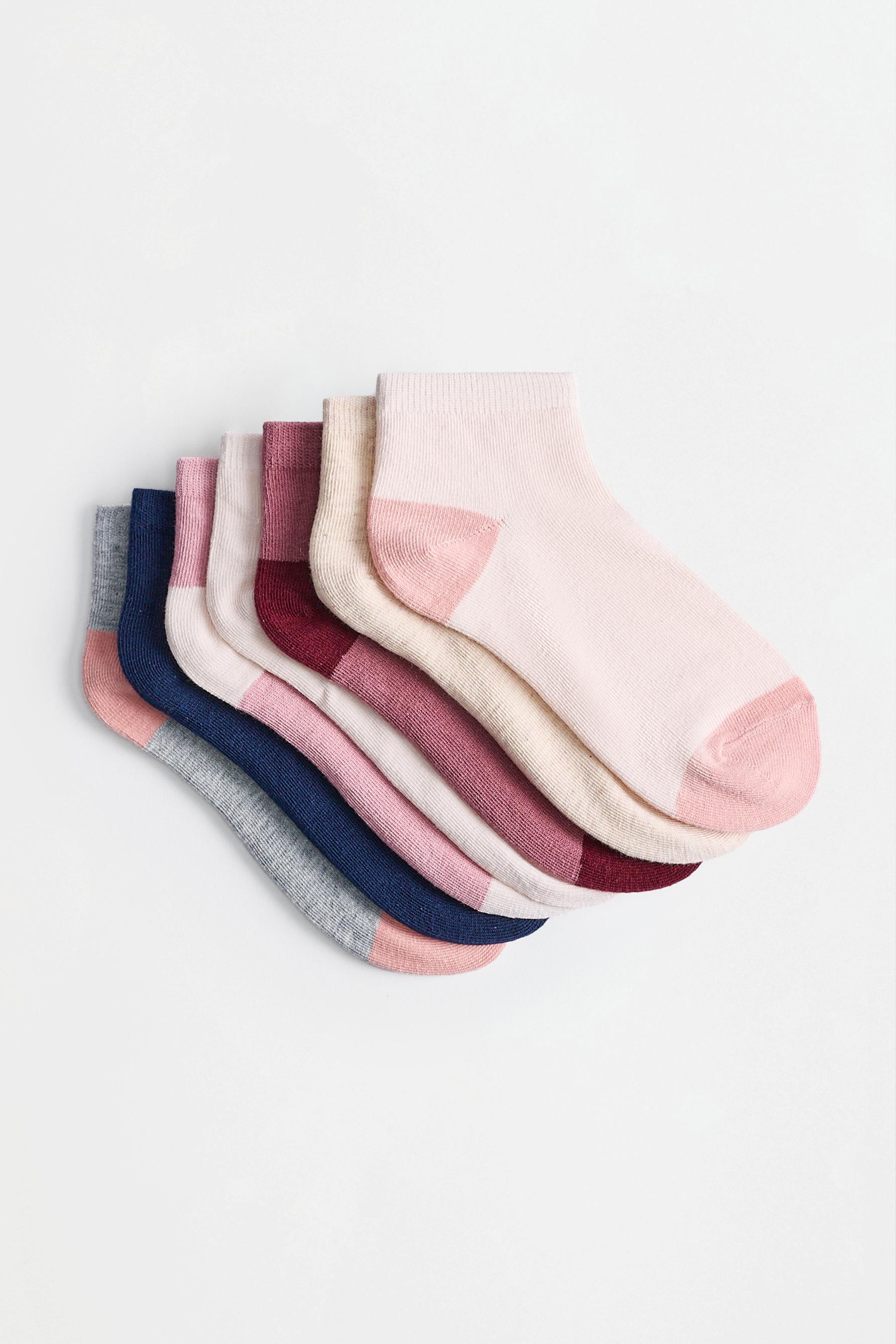 Ankle socks (7-pack) — SAND MARL