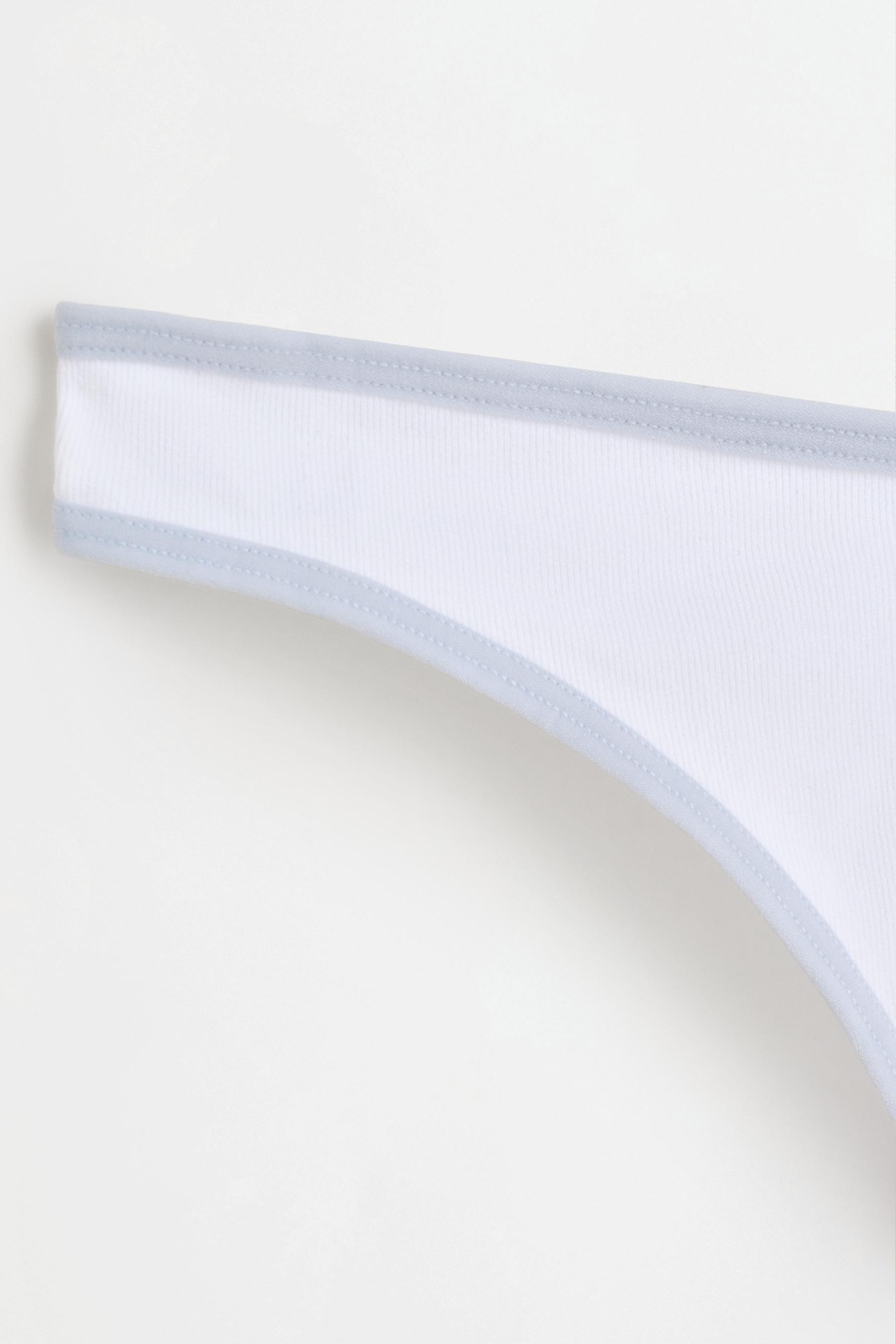 Contrast seamless thongs (Pack of 3) — VARIOUS