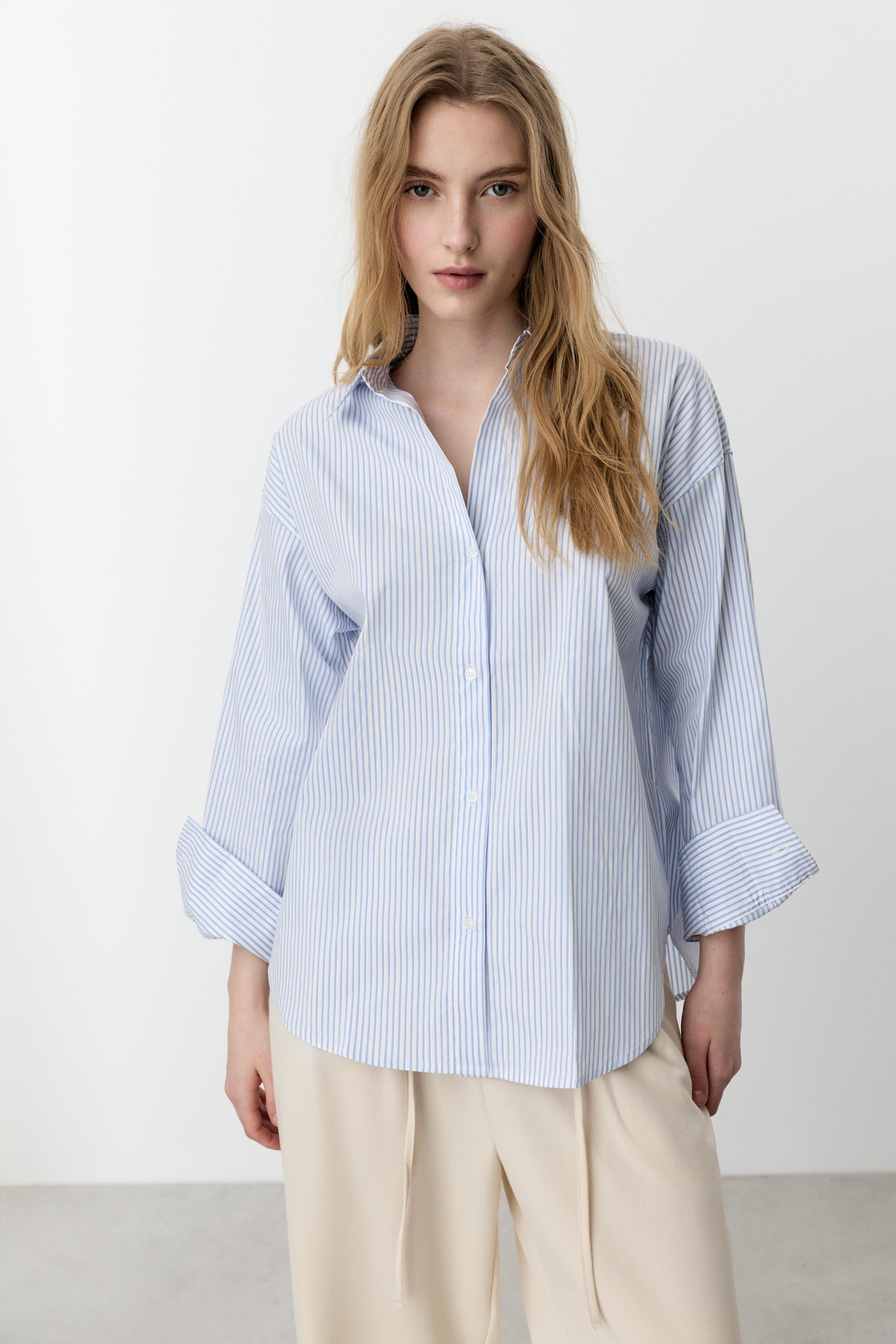 Camisa hilo metalizado