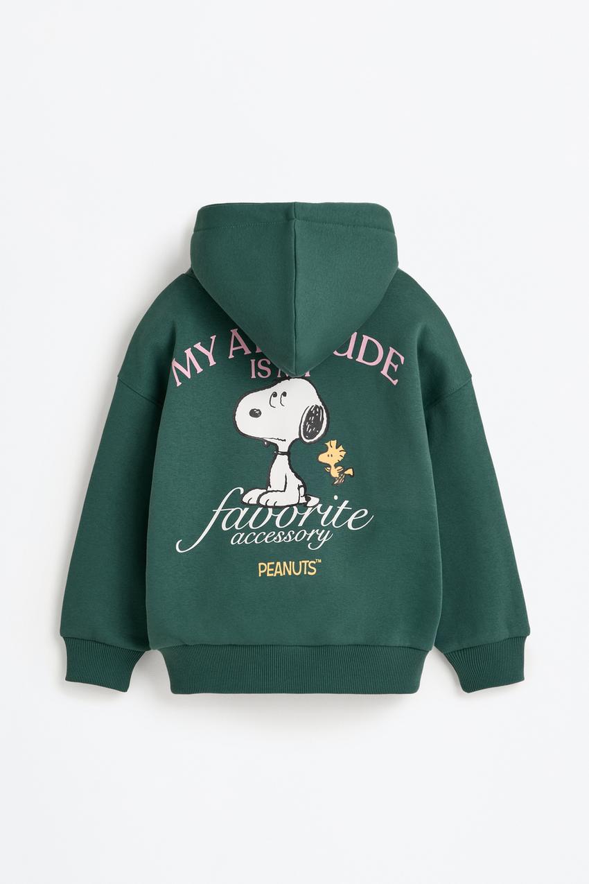 Snoopy Peanuts™ sweatshirt with a maxi print on the back