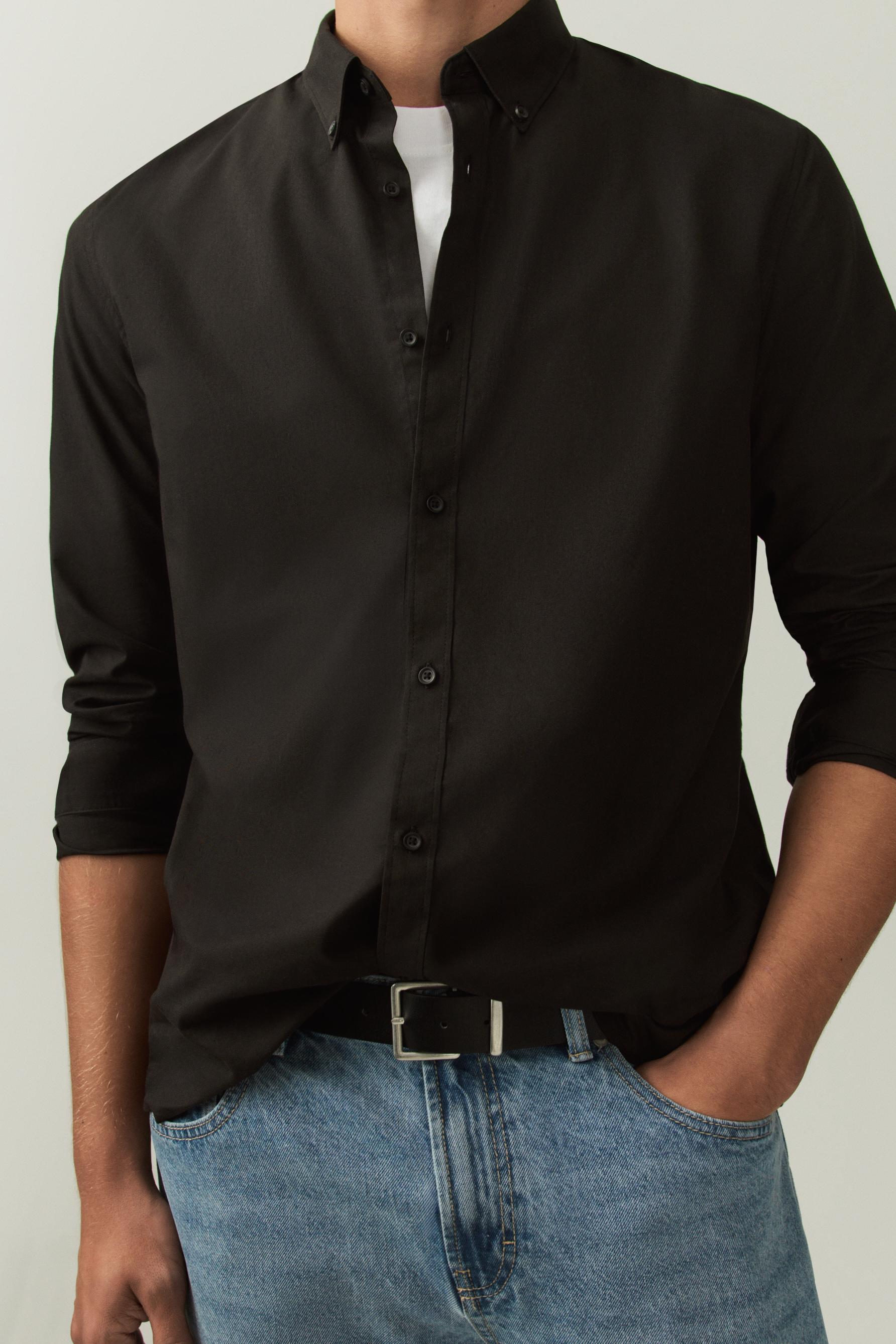 Basic shirt — BLACK