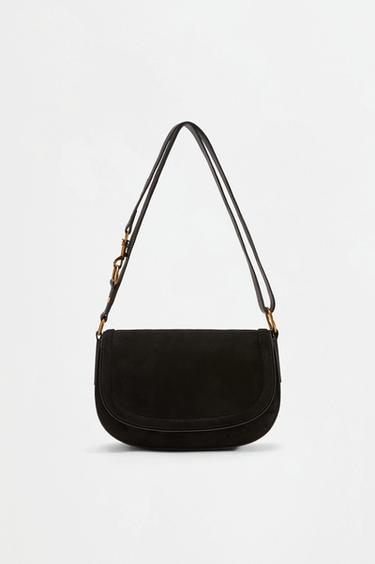 Multiway flap shoulder bag — BLACK 1