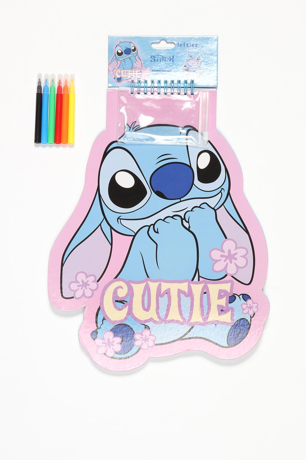 Set of Stitch Lilo & Stitch ©Disney notebook, pencils and stickers