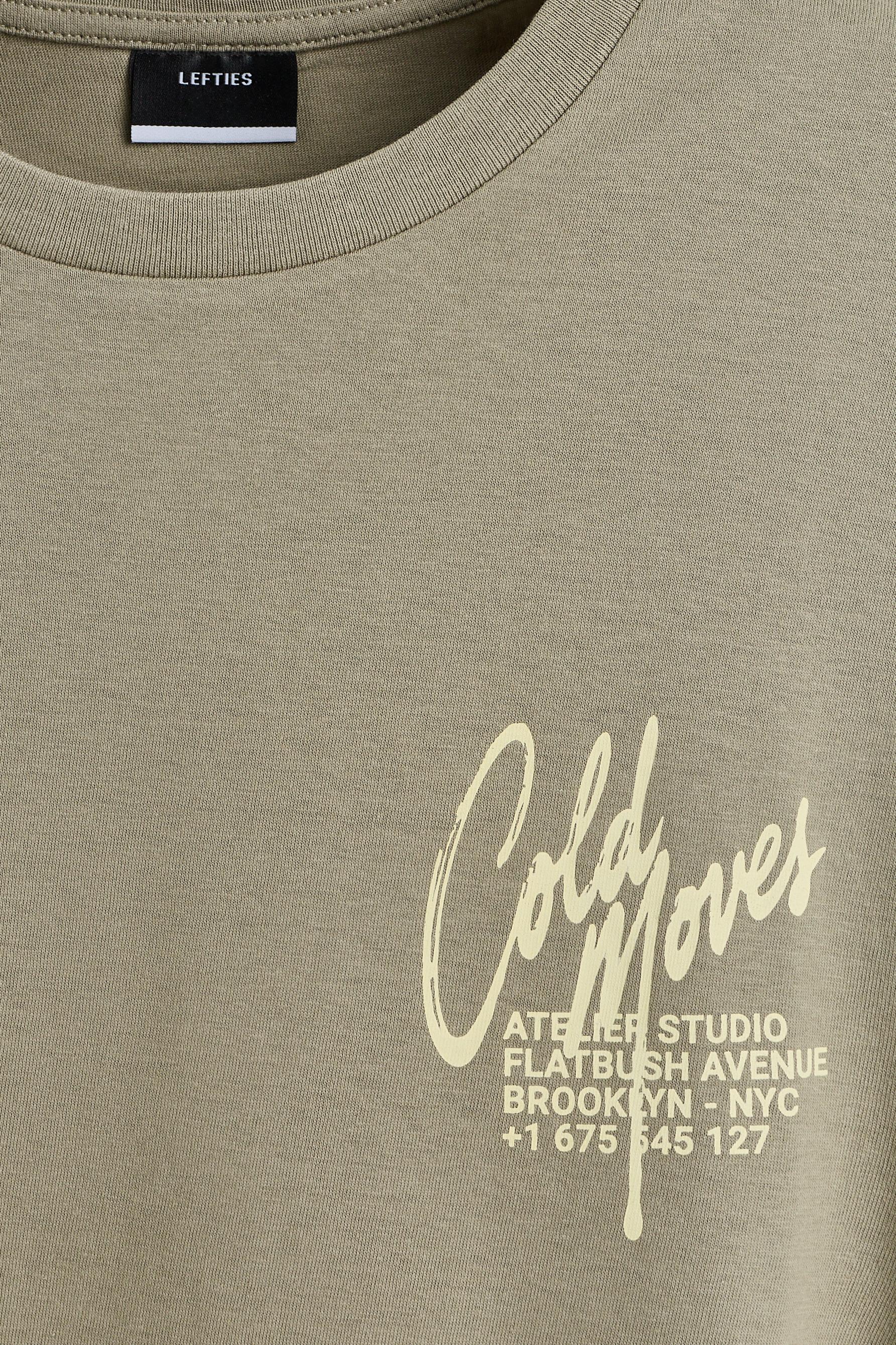 Printed T-shirt — PALE GREEN