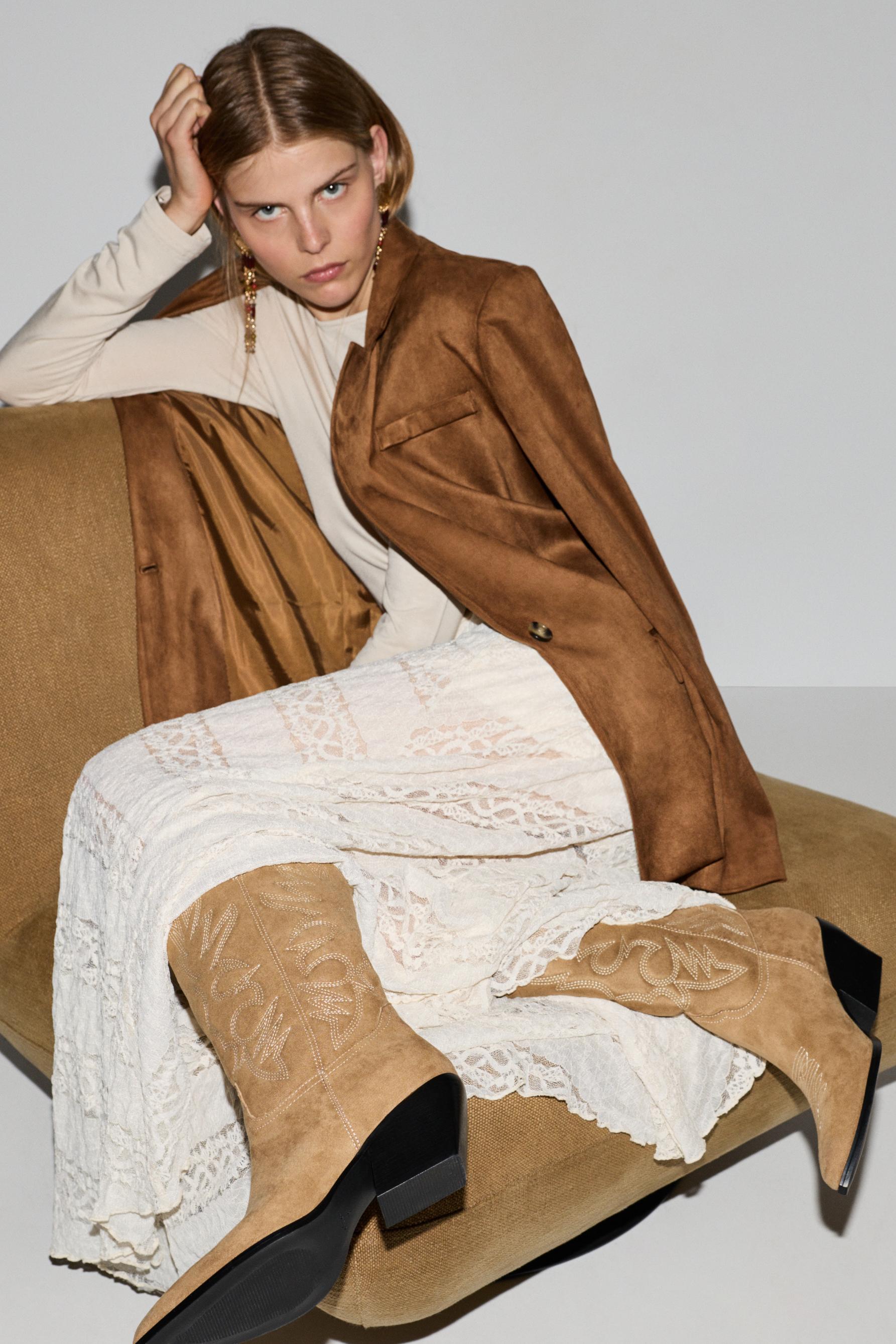 Cowboy boot — LEATHER