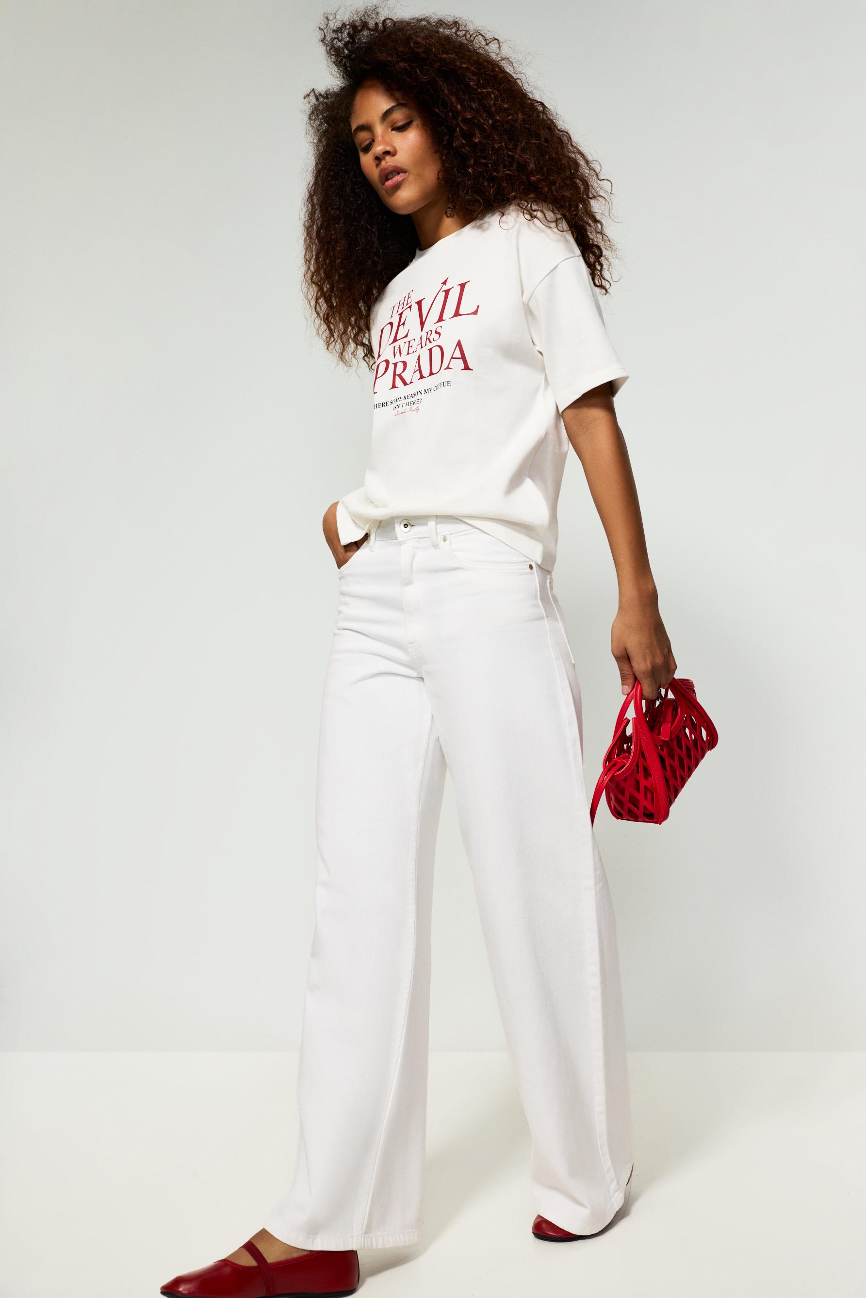 The Devil Wears Prada ©Disney T-shirt — OFF WHITE
