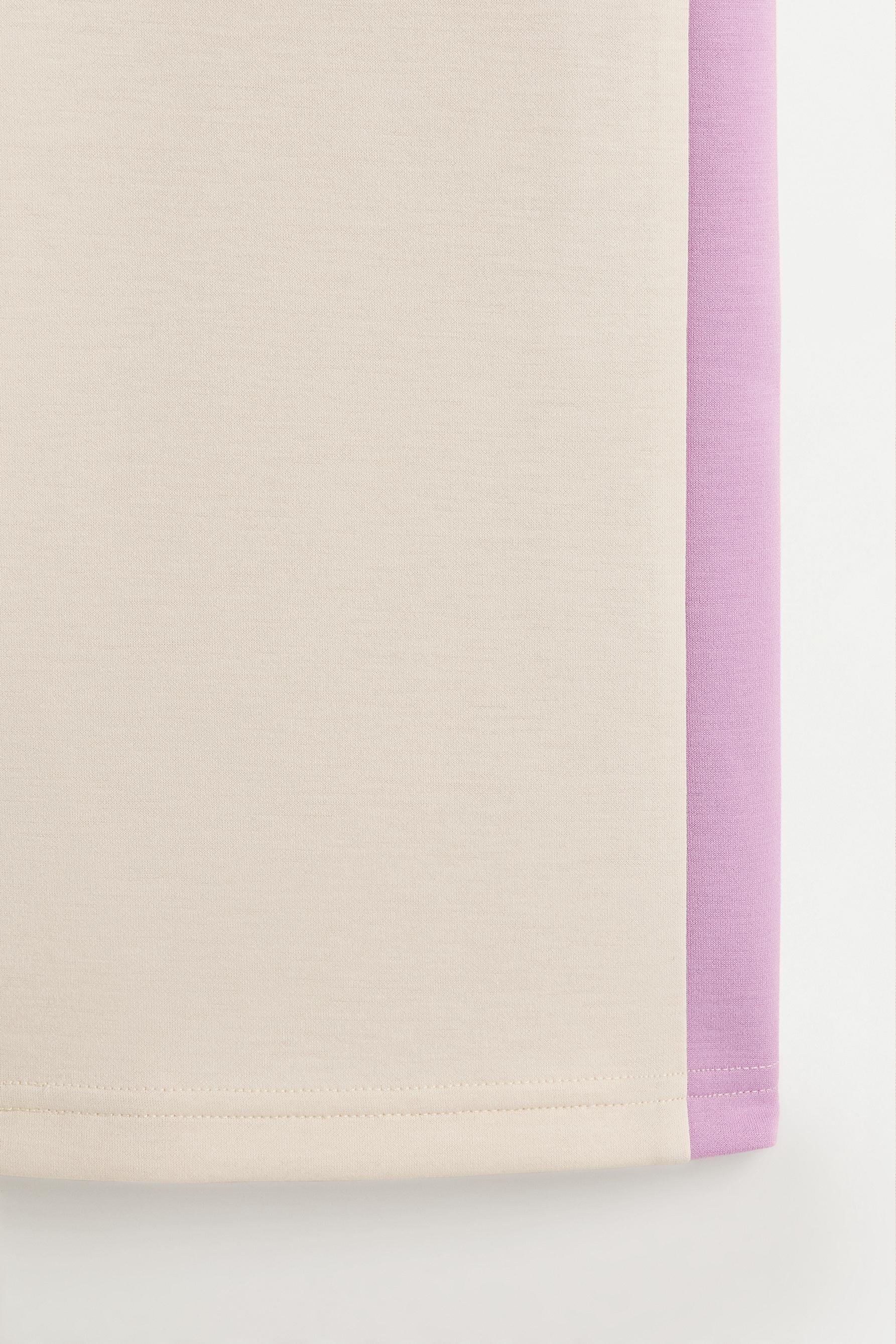 Wide-leg trousers with side stripes — OFF WHITE