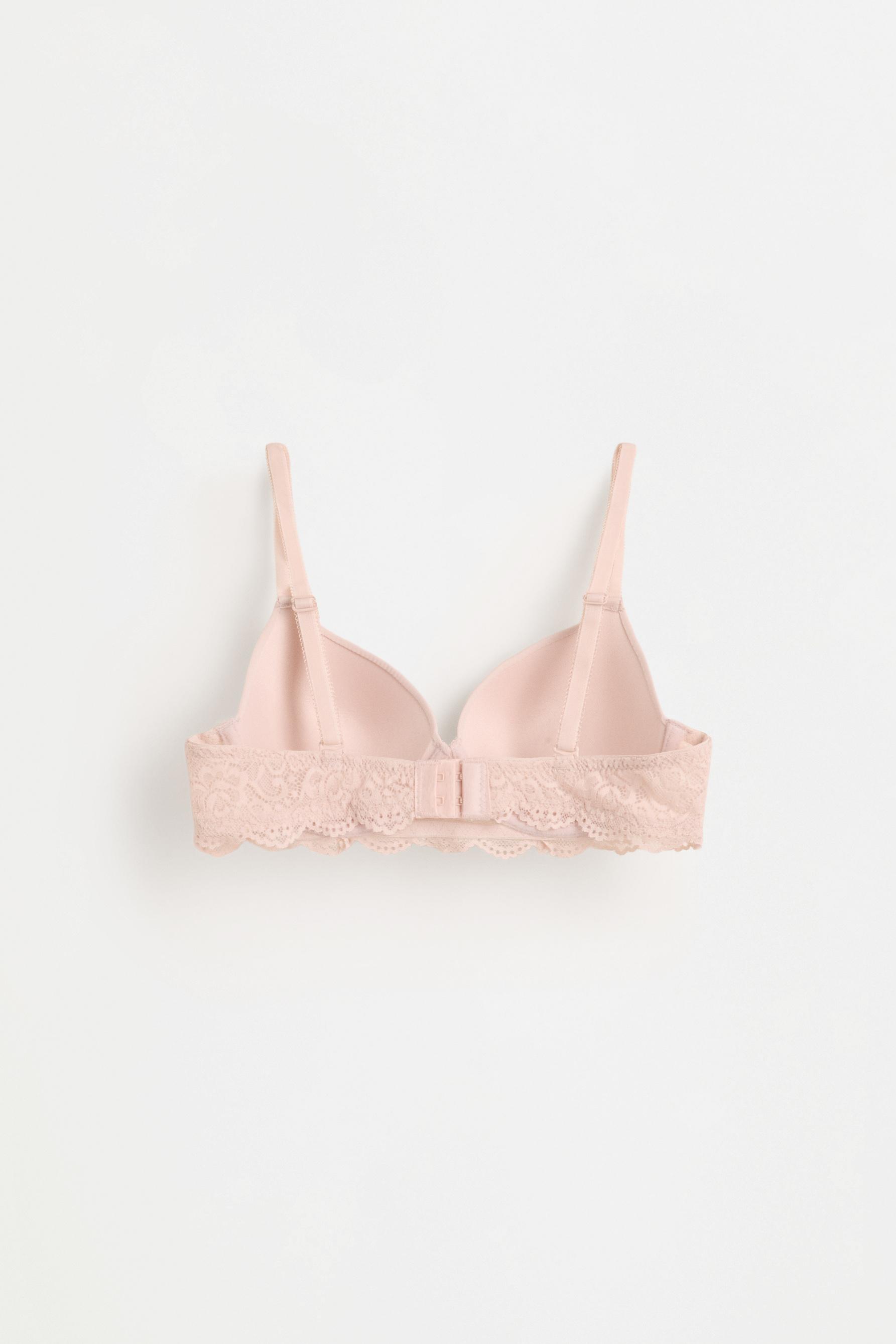 Pack of 2 lace bandeau bras — BLACK