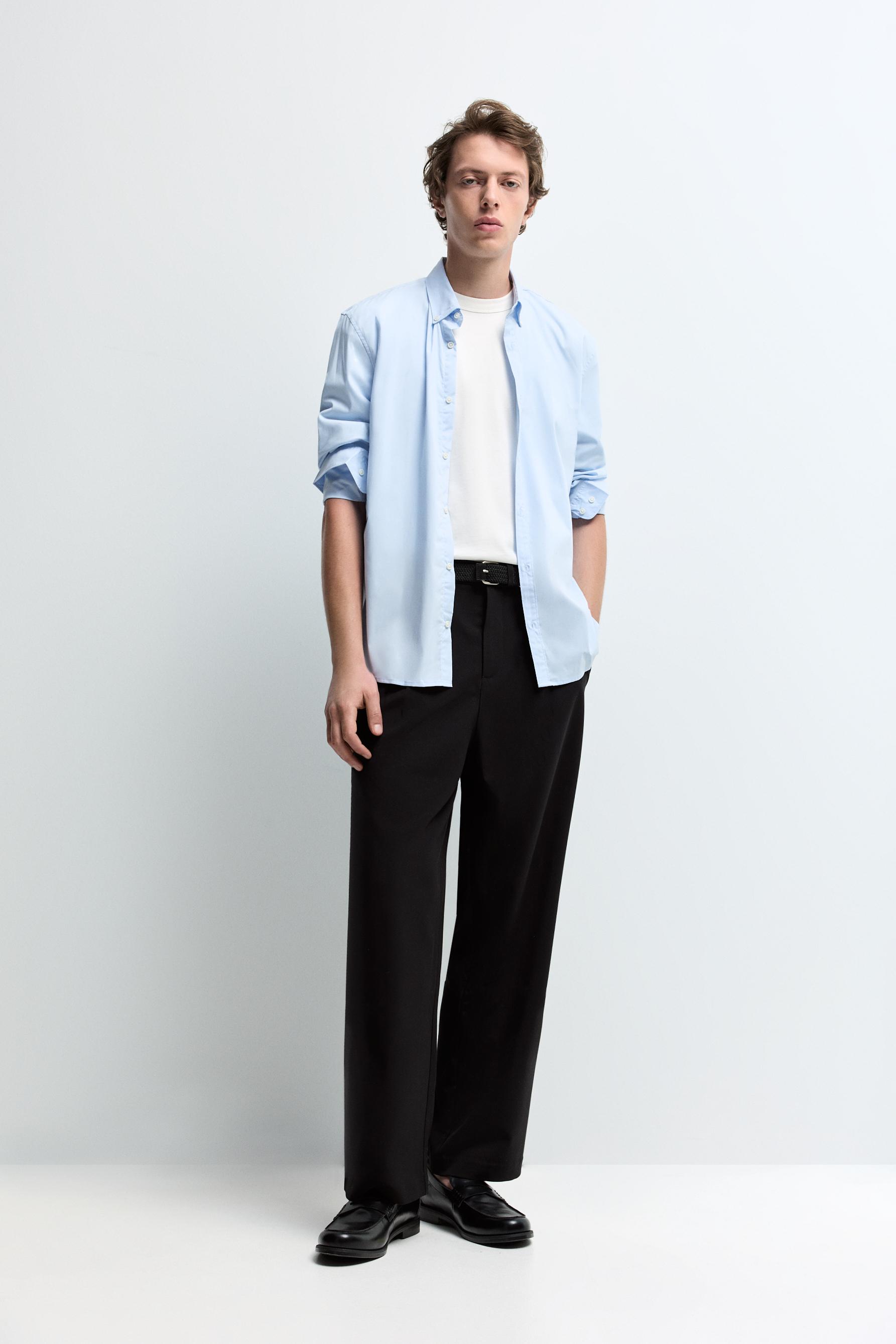 Basic shirt — SKY BLUE