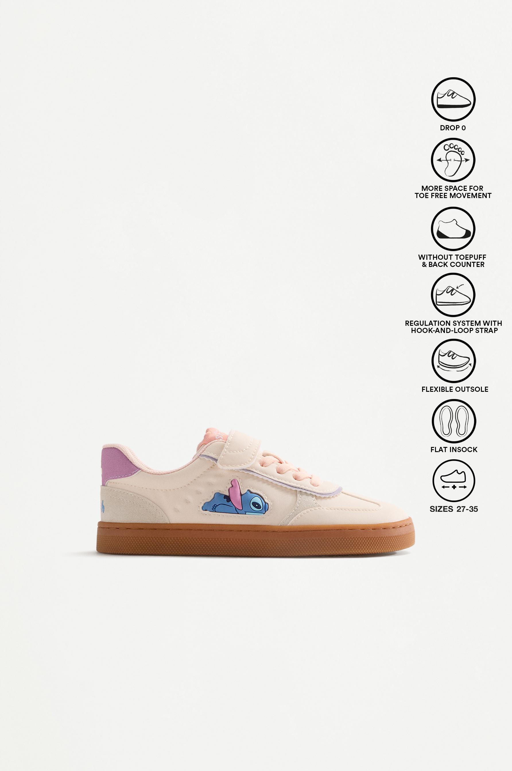 Lilo & Stitch ©Disney Barefoot Sneaker — ECRU