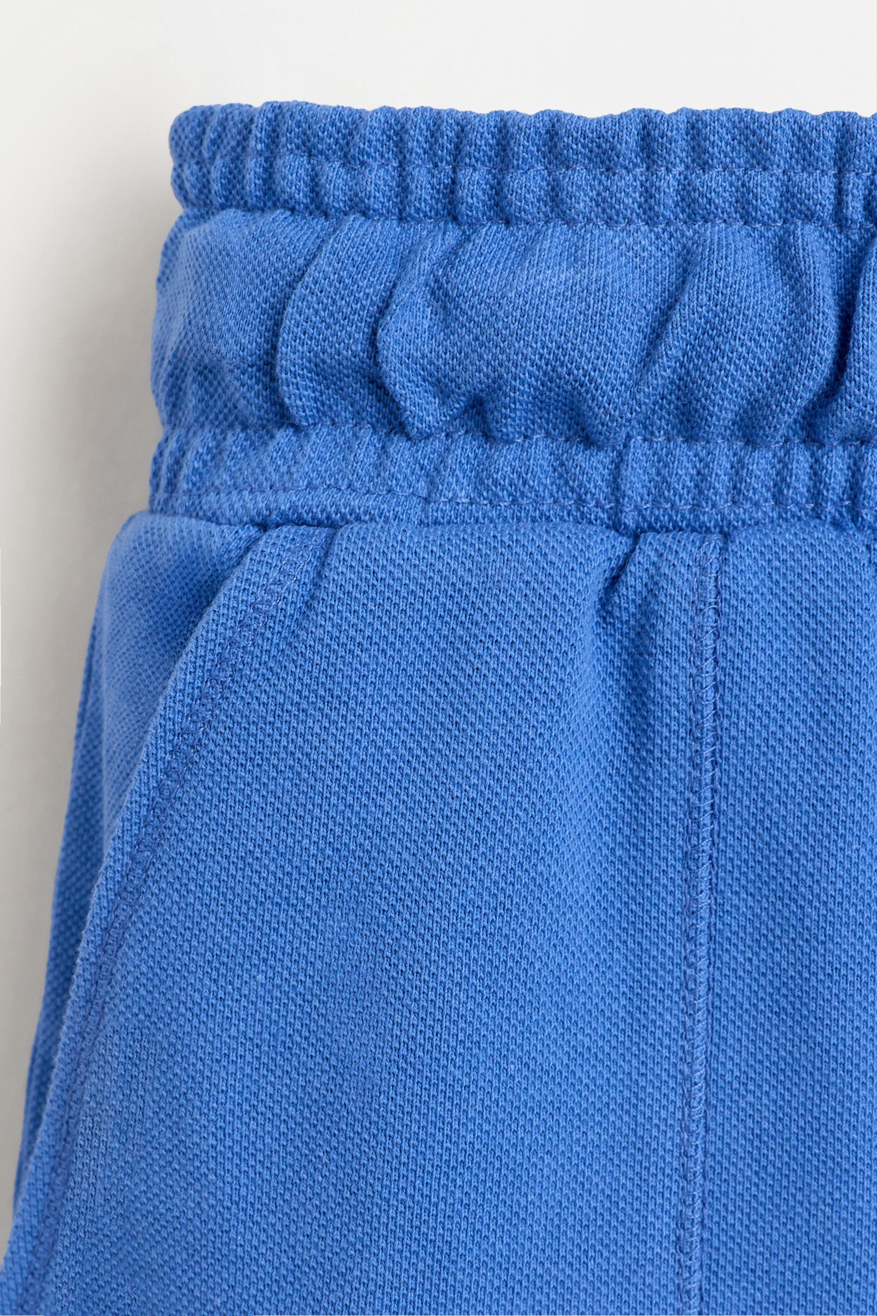 Piqué T-shirt and Bermuda shorts set — DEEP BLUE
