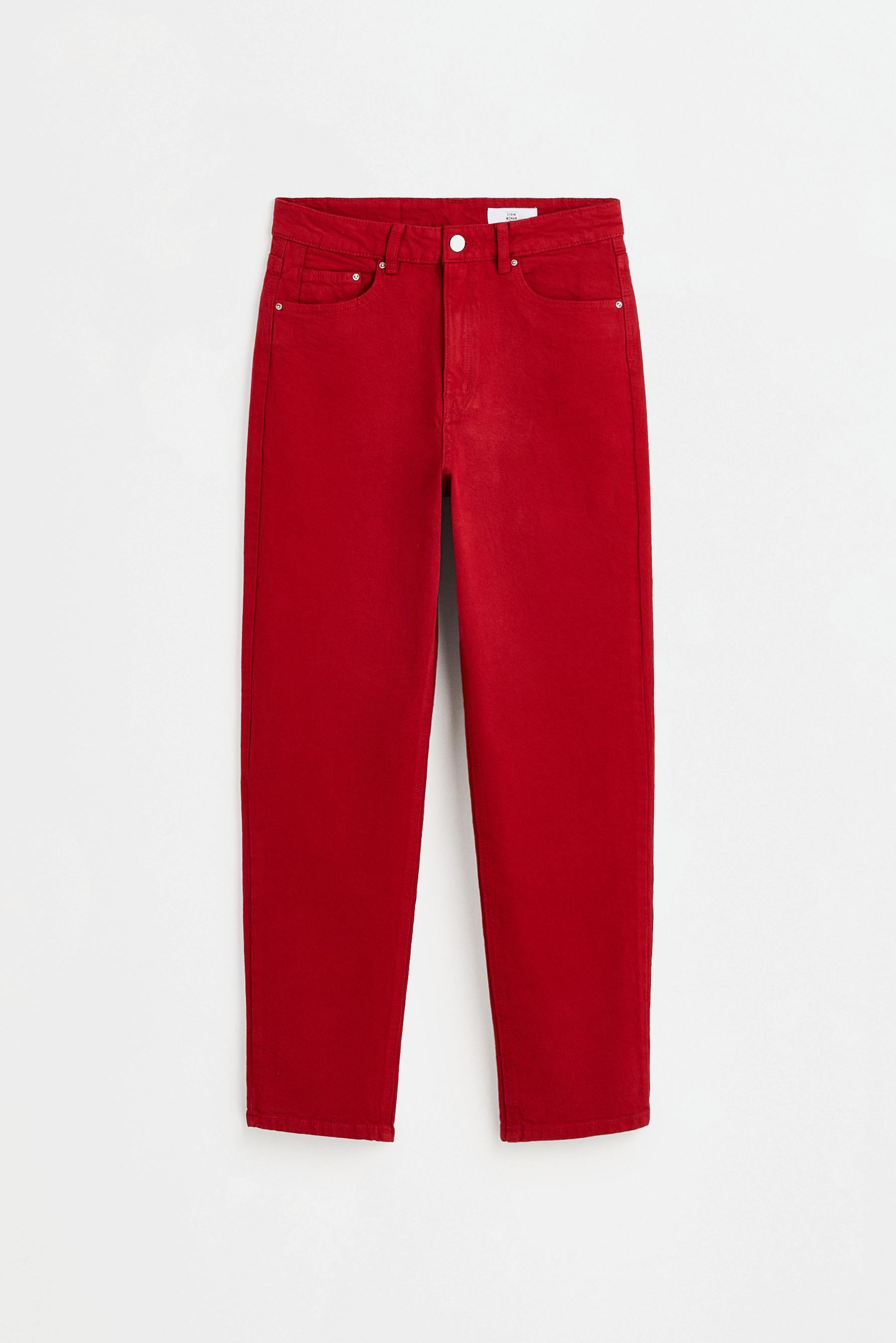 Mom fit jeans — REDDISH