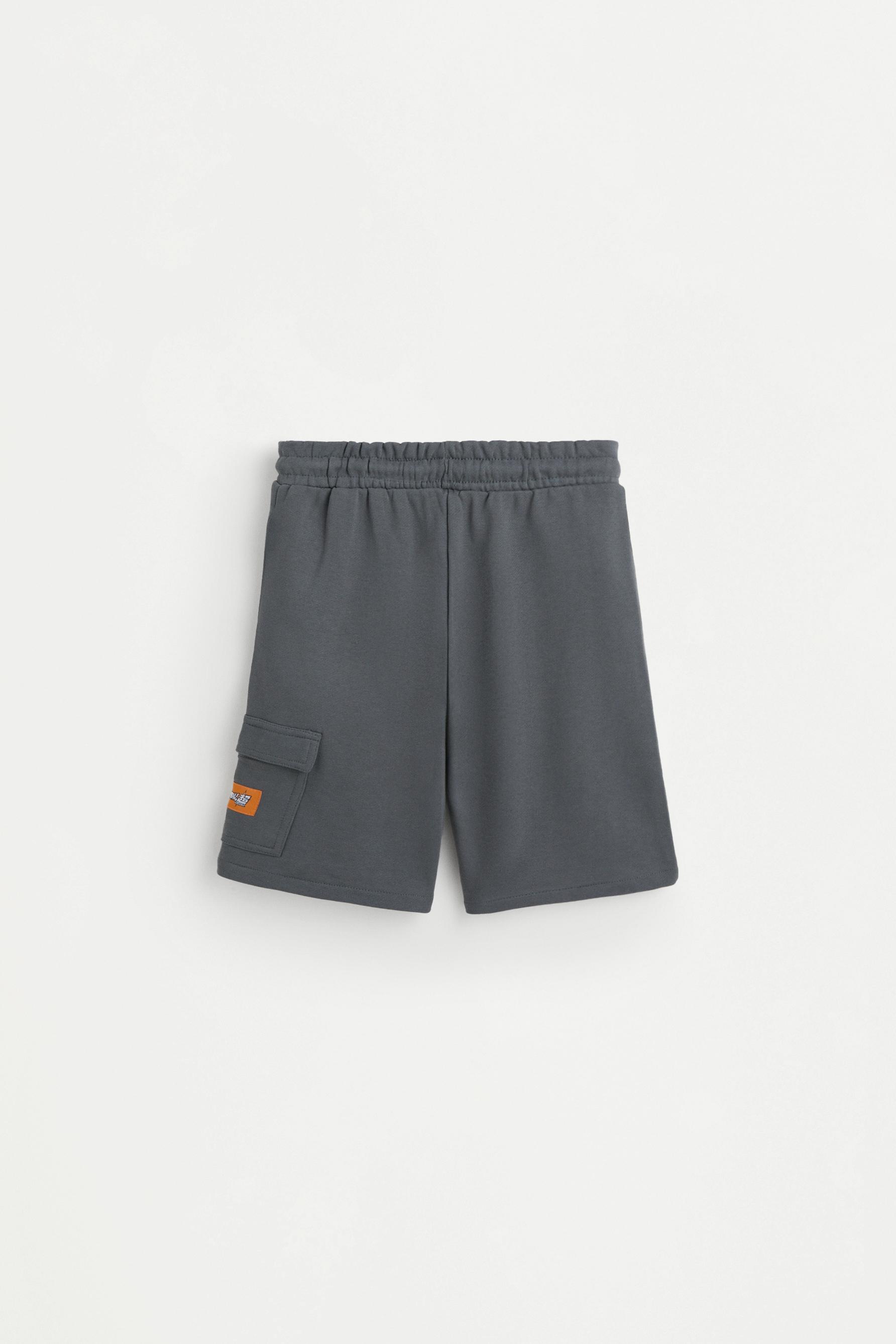 Goten Dragon Ball ©Bird Studio Bermuda shorts — ANTHRACITE GREY