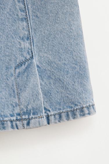 Denim skort — PALE BLUE 3