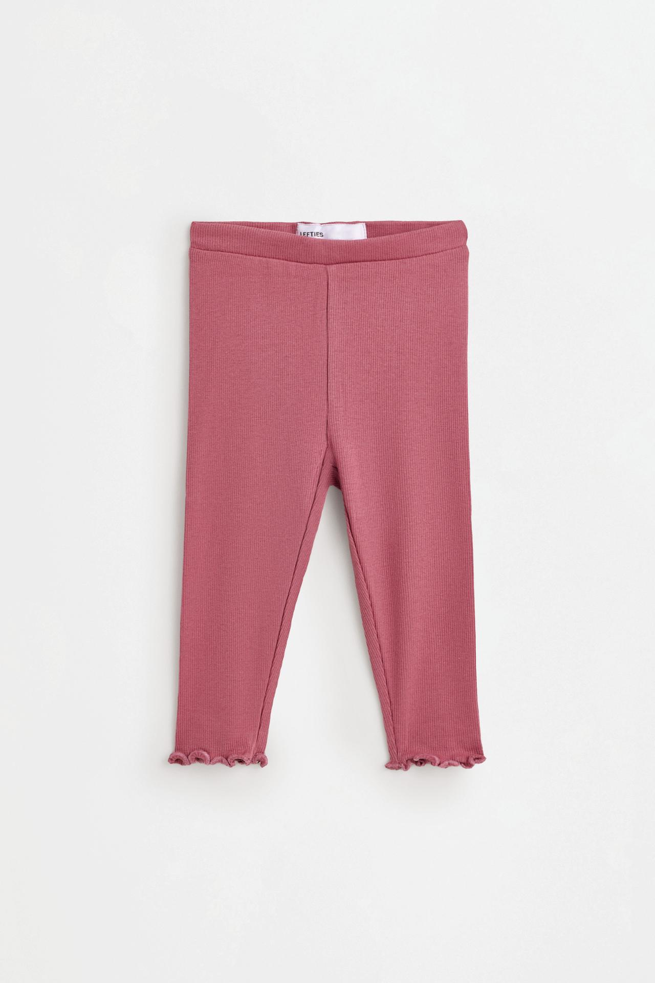 4-Pack of ribbed leggings — DUSTY PINK