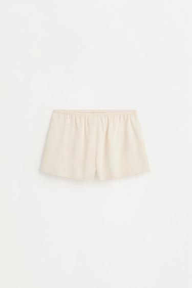 Satin short pyjamas — WHITE 8