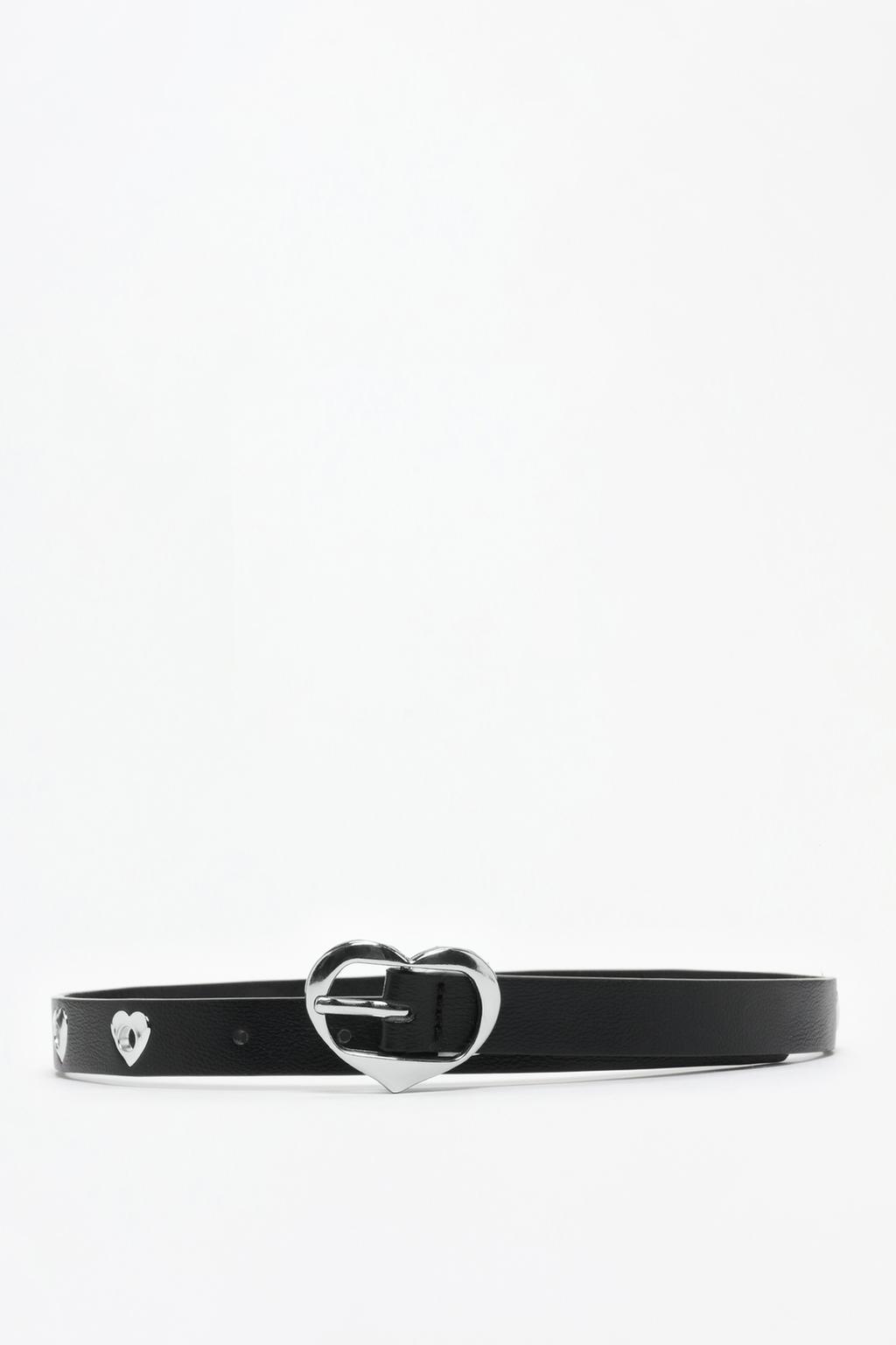 Heart studded belt