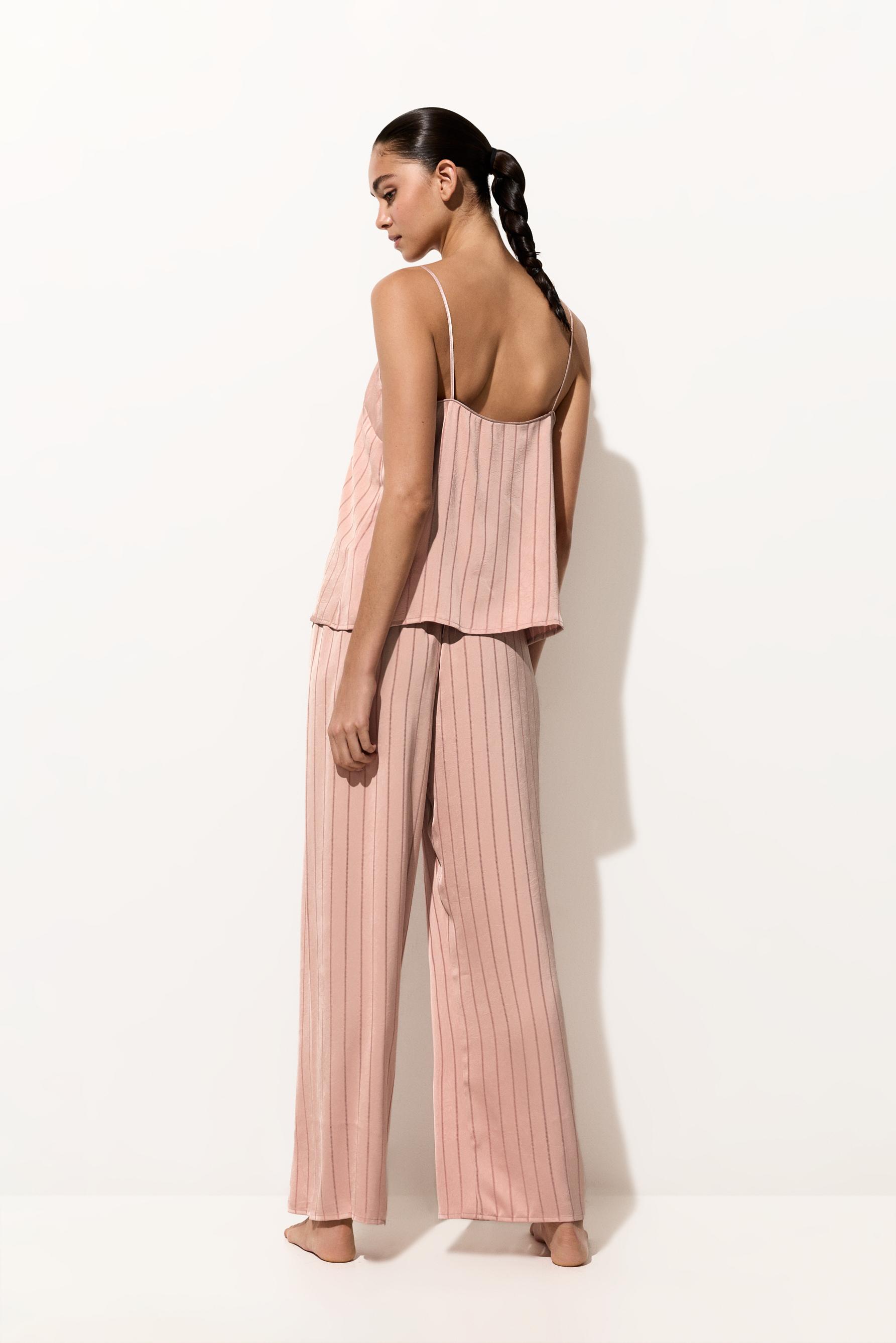 Satin pyjamas — PASTEL PINK