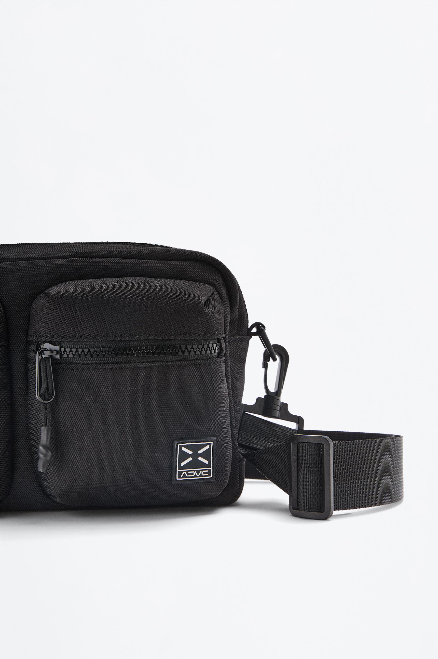 ADVC basic crossbody bag — BLACK