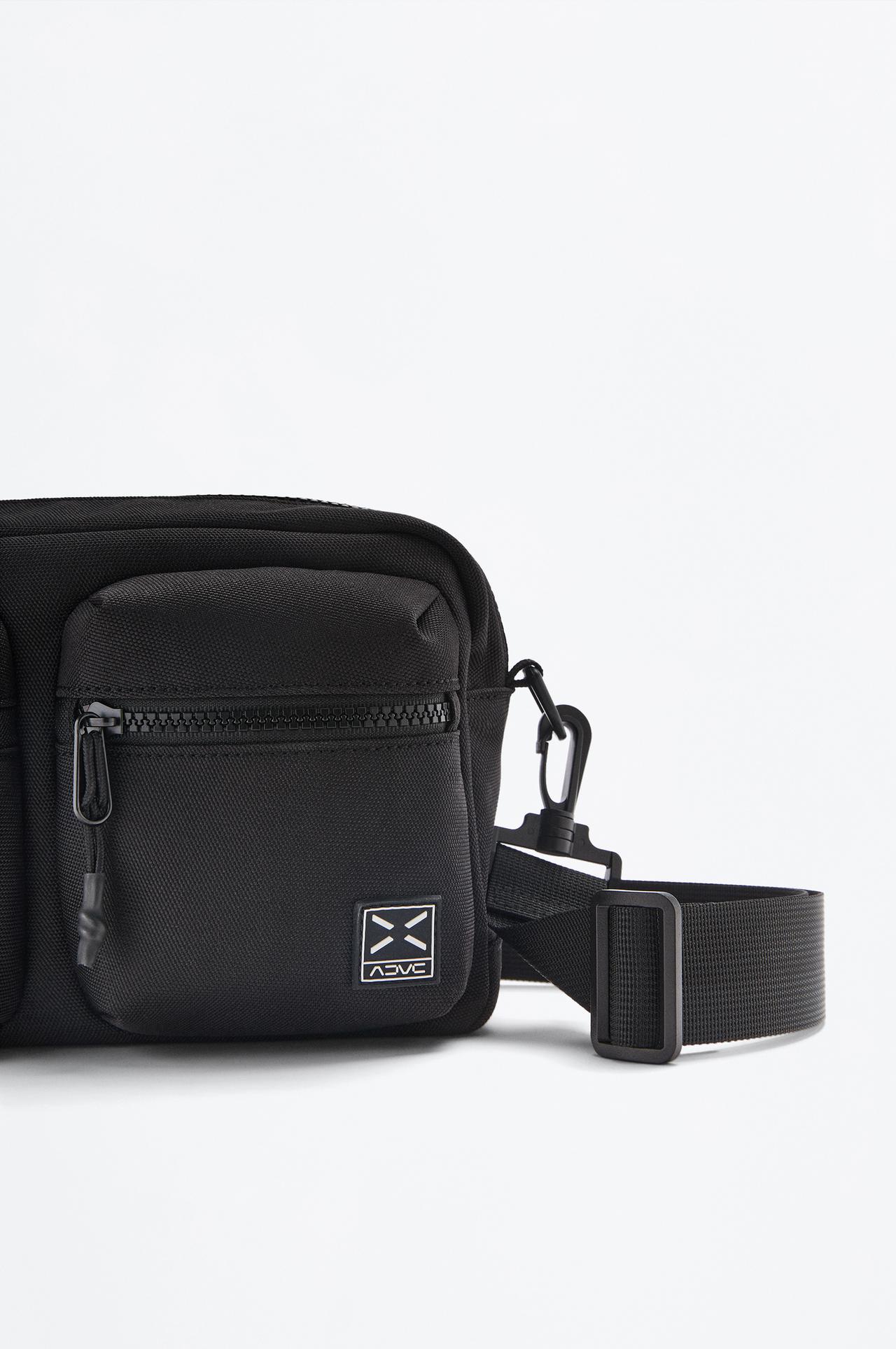 ADVC basic crossbody bag — BLACK