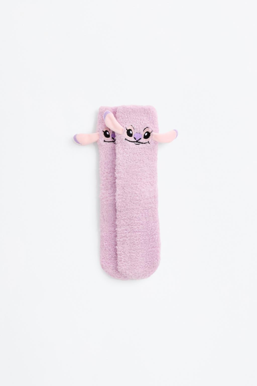 Calzini Angel ©Disney in peluche antiscivolo