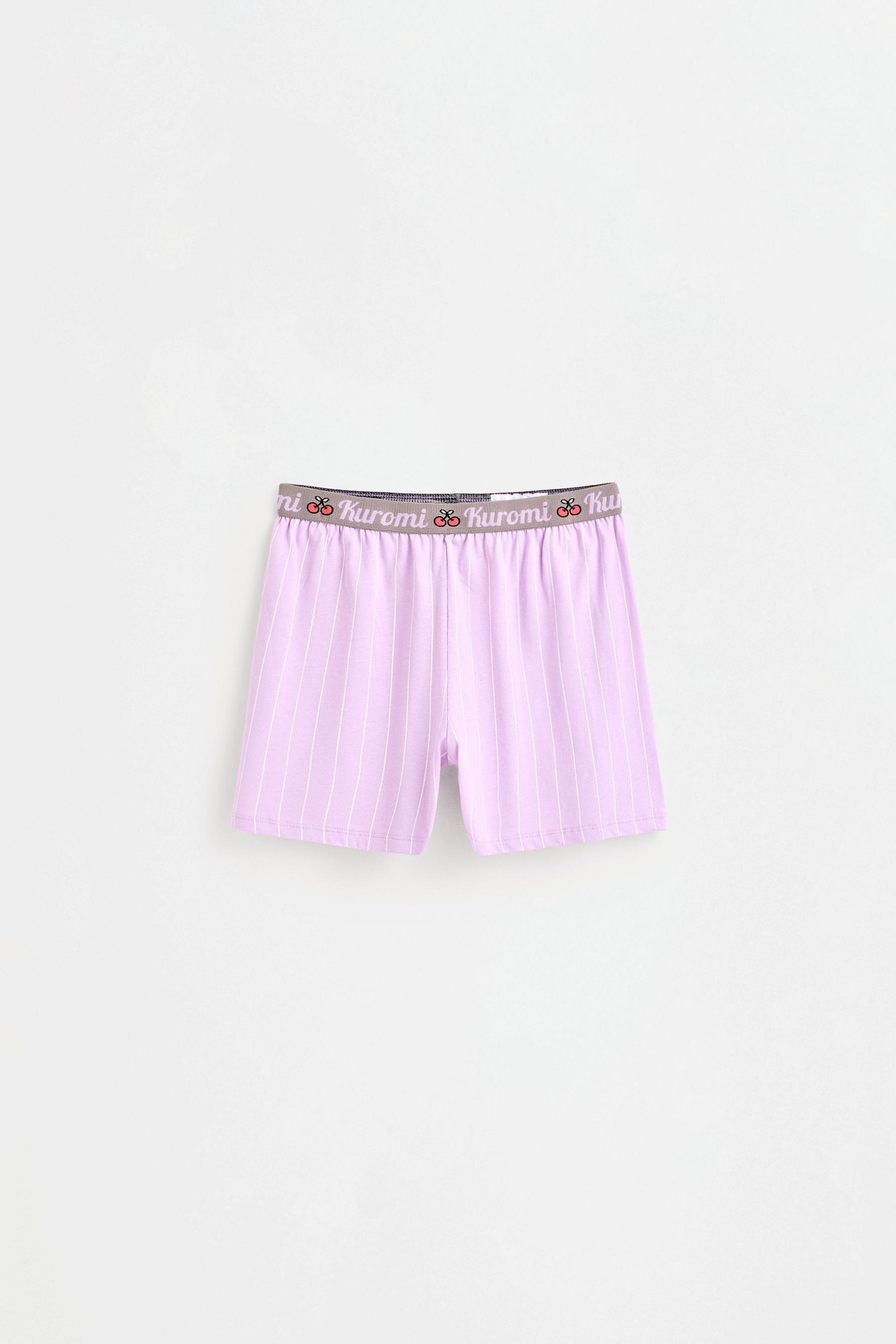 Kuromi ©SANRIO short pyjamas — OFF WHITE