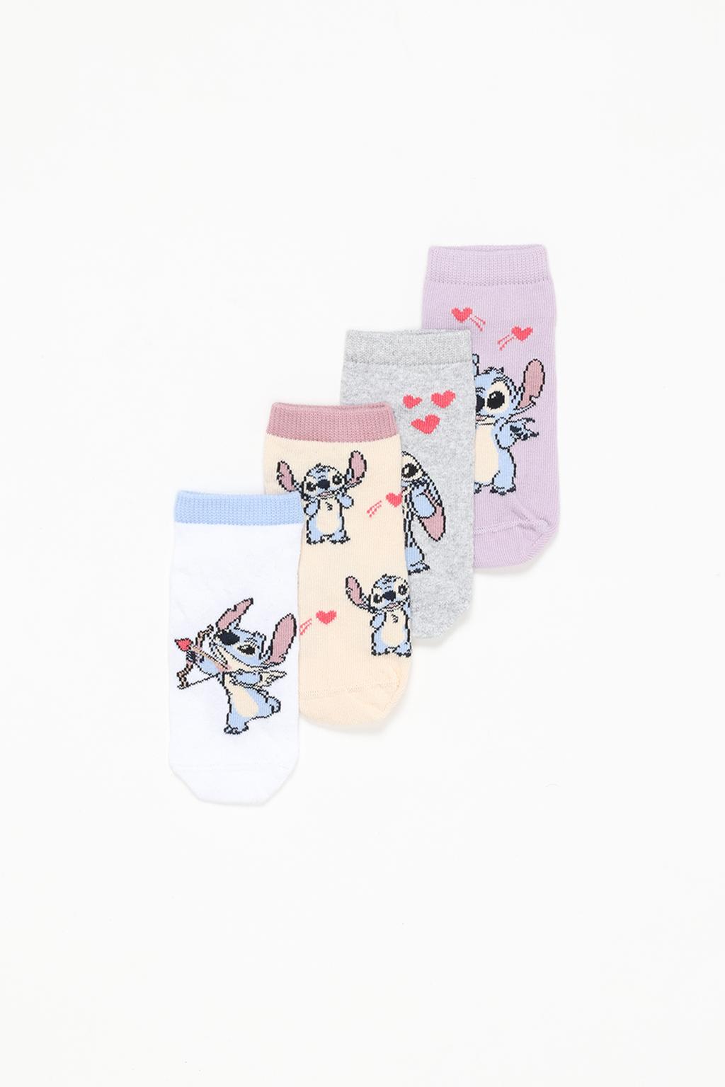 Pack 4 calcetines Stitch ©Disney love