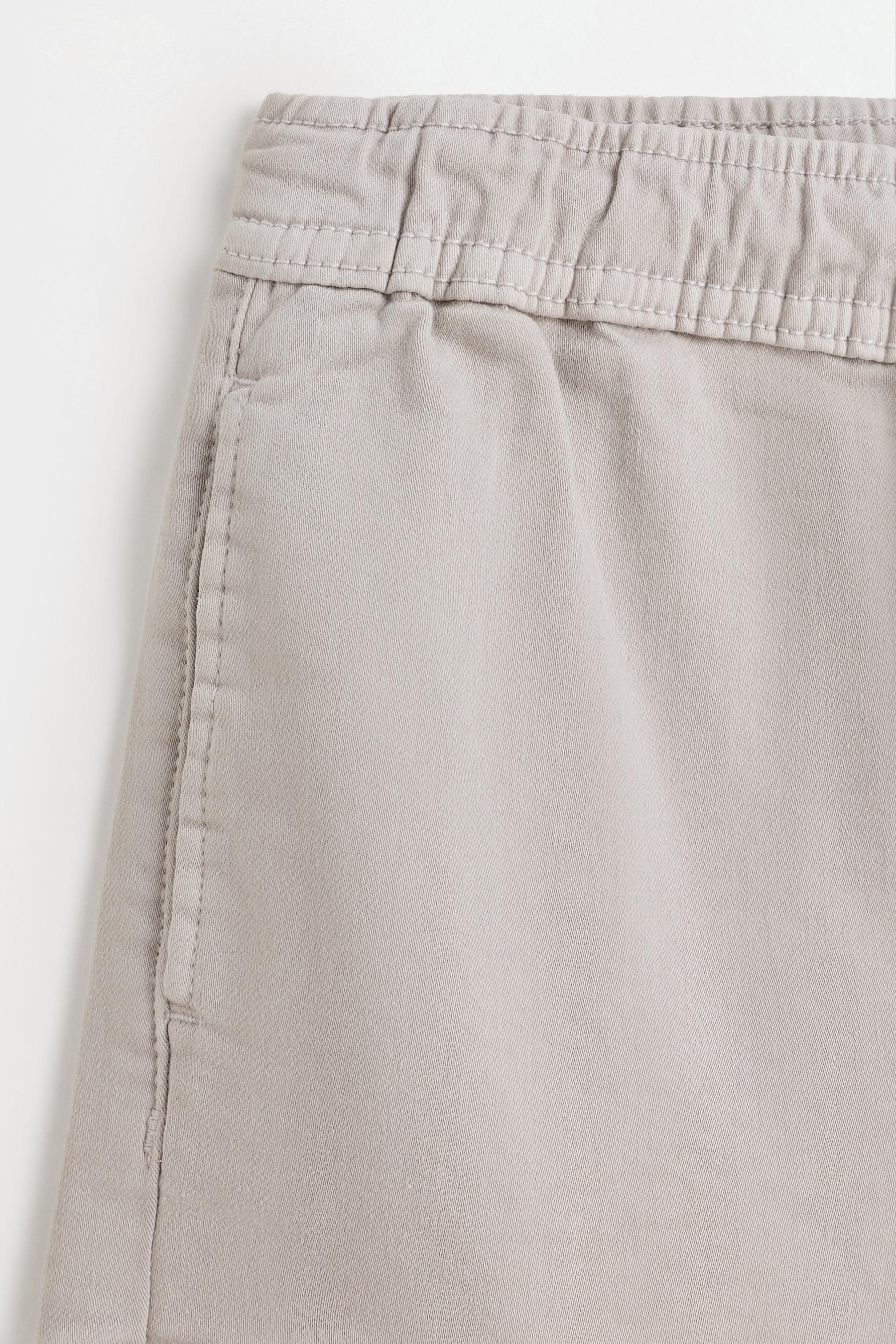 Cargo jogger jeans — PALE GREY