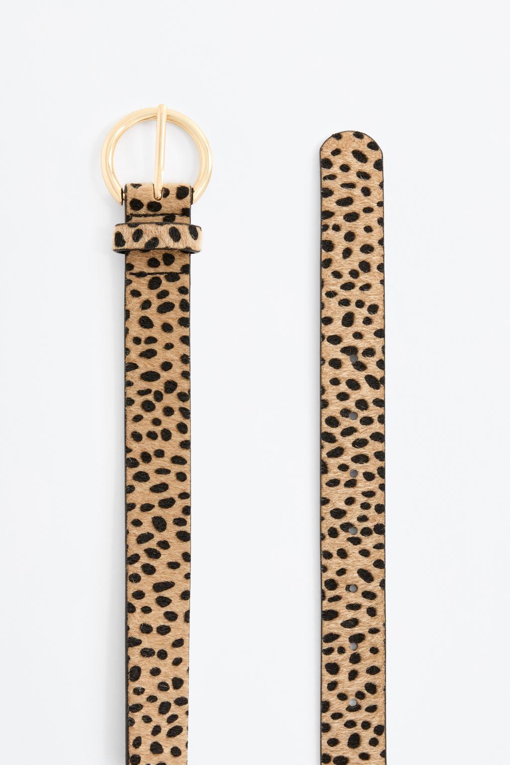 Cintura stampa animalier