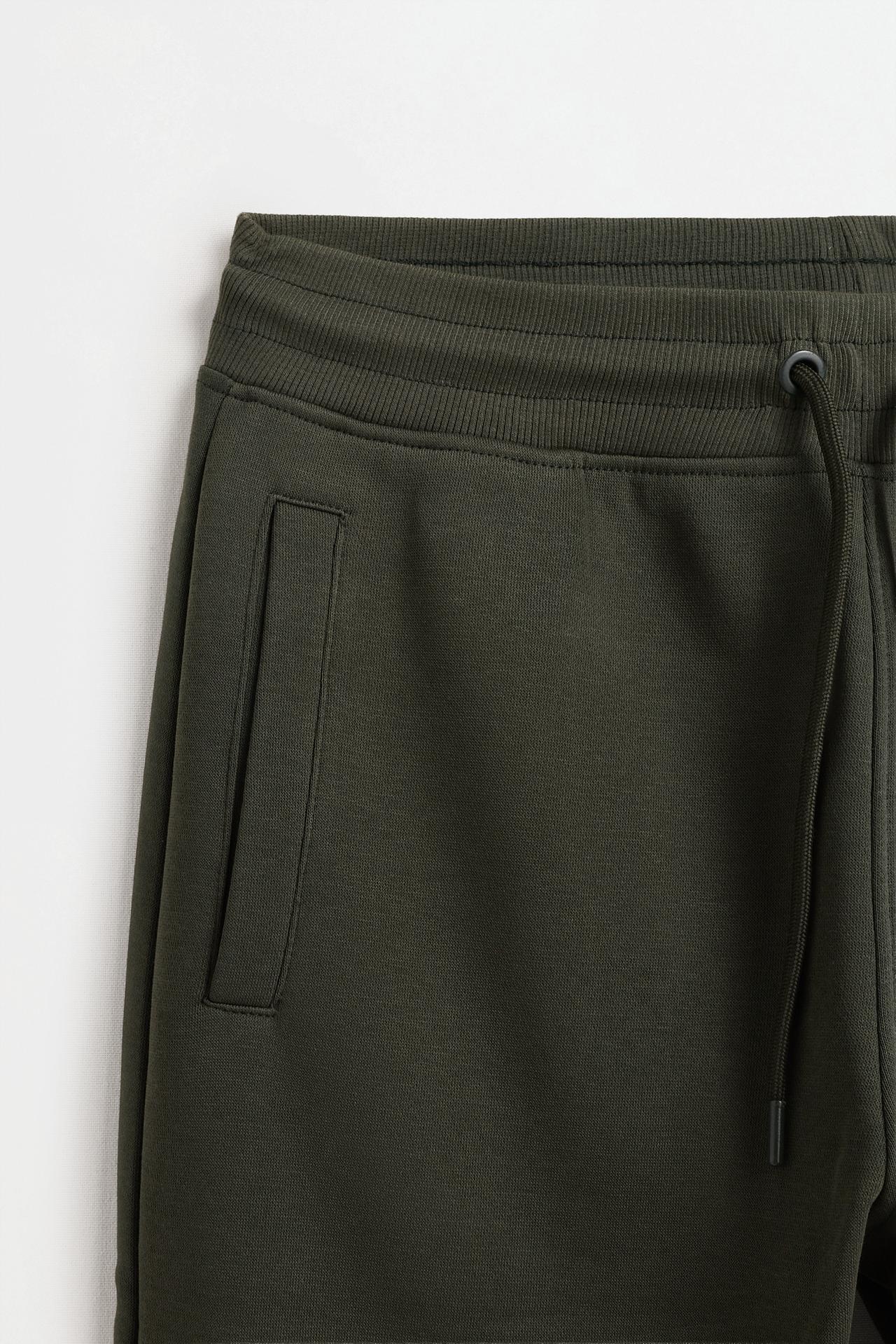 Regular fit tracksuit bottoms — DARK GREEN