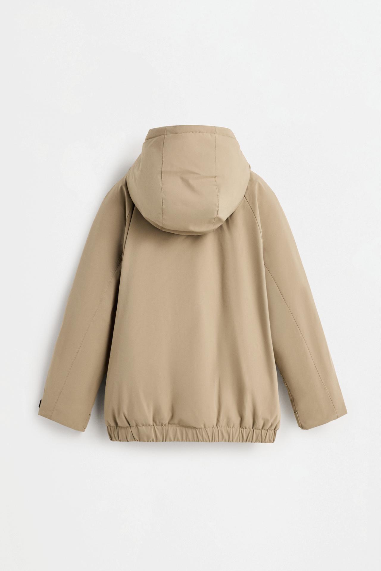 Quilted jacket — BEIGE