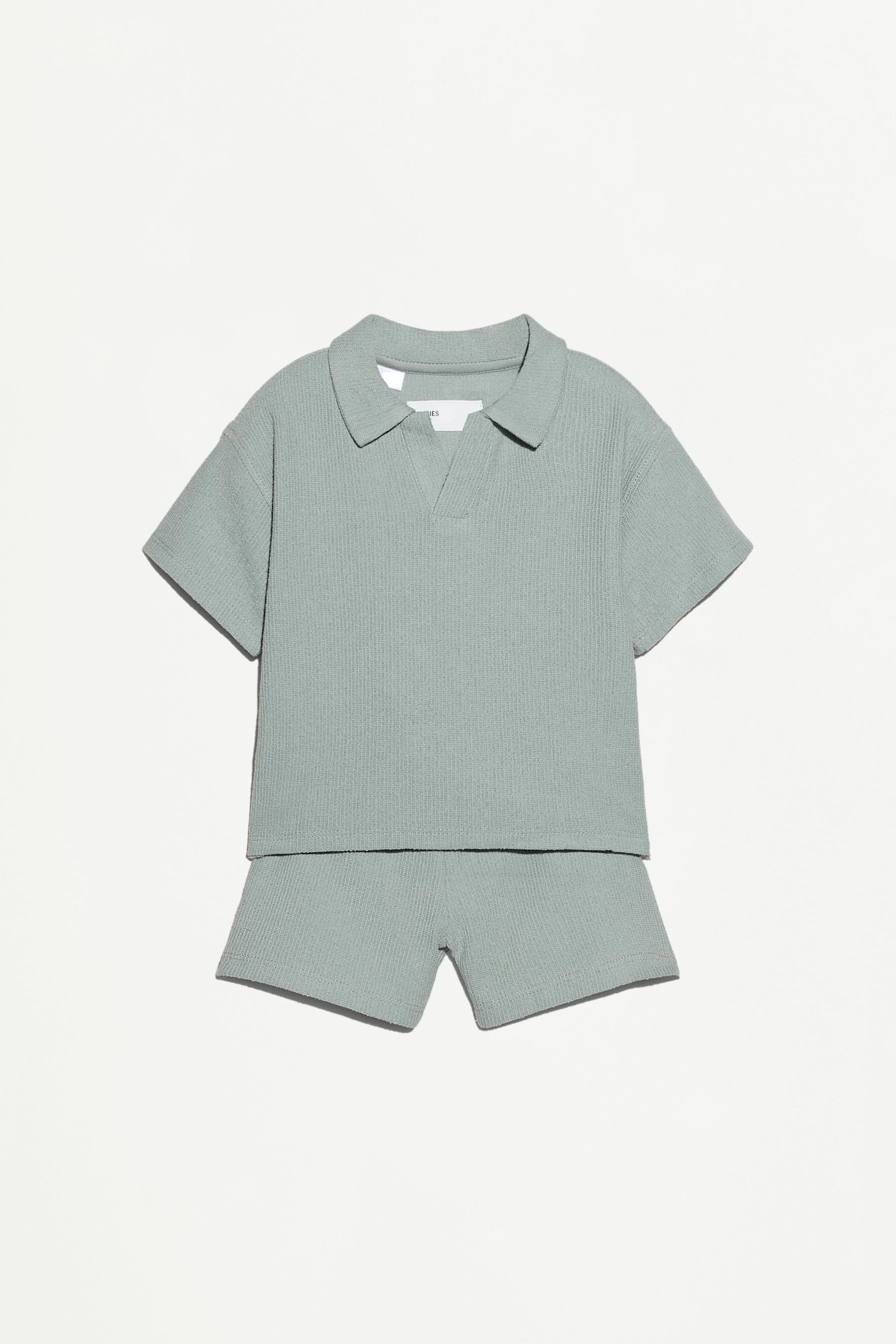 Set punto cortado polo y bermuda