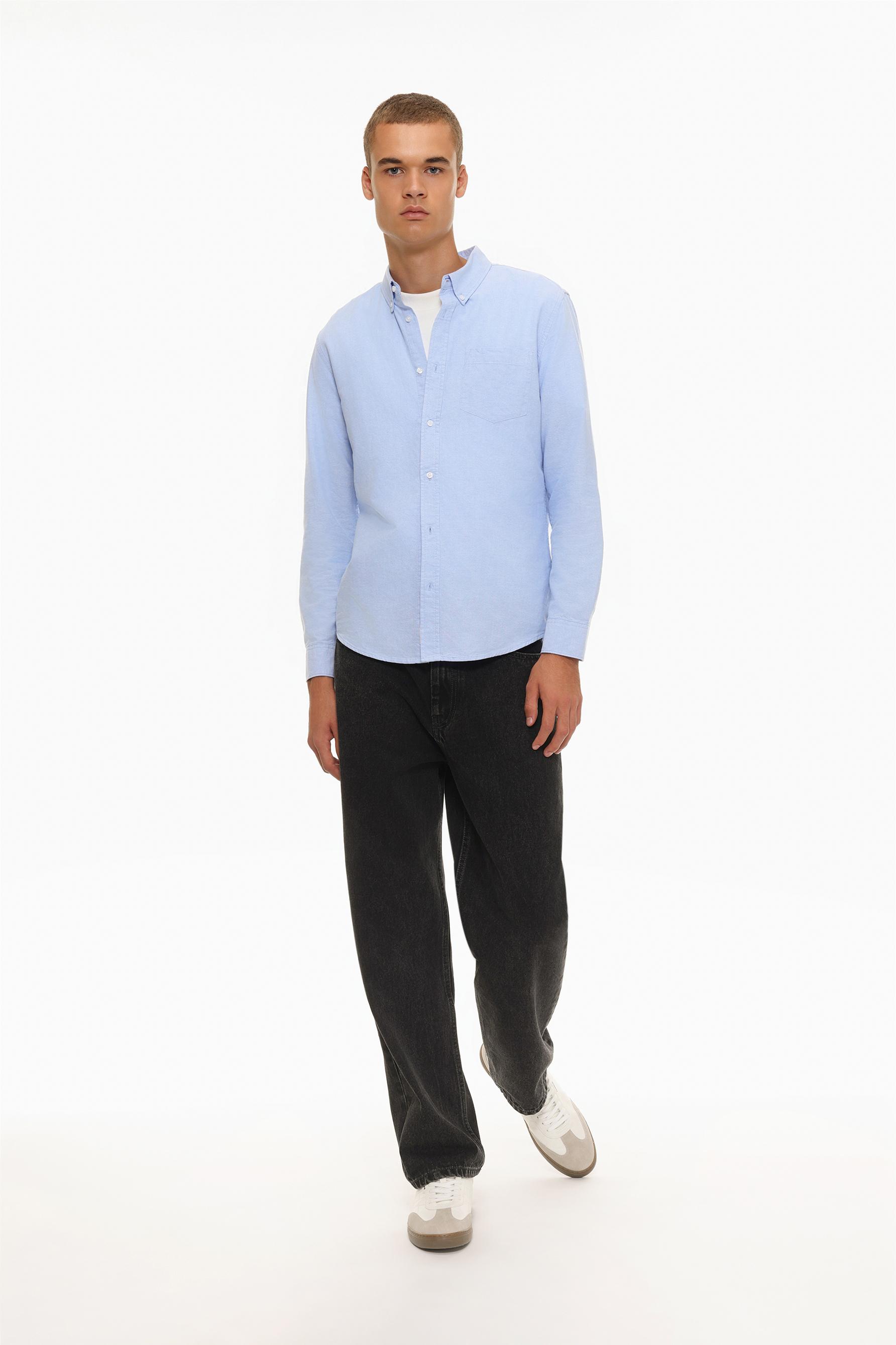 Oxford shirt — PALE BLUE