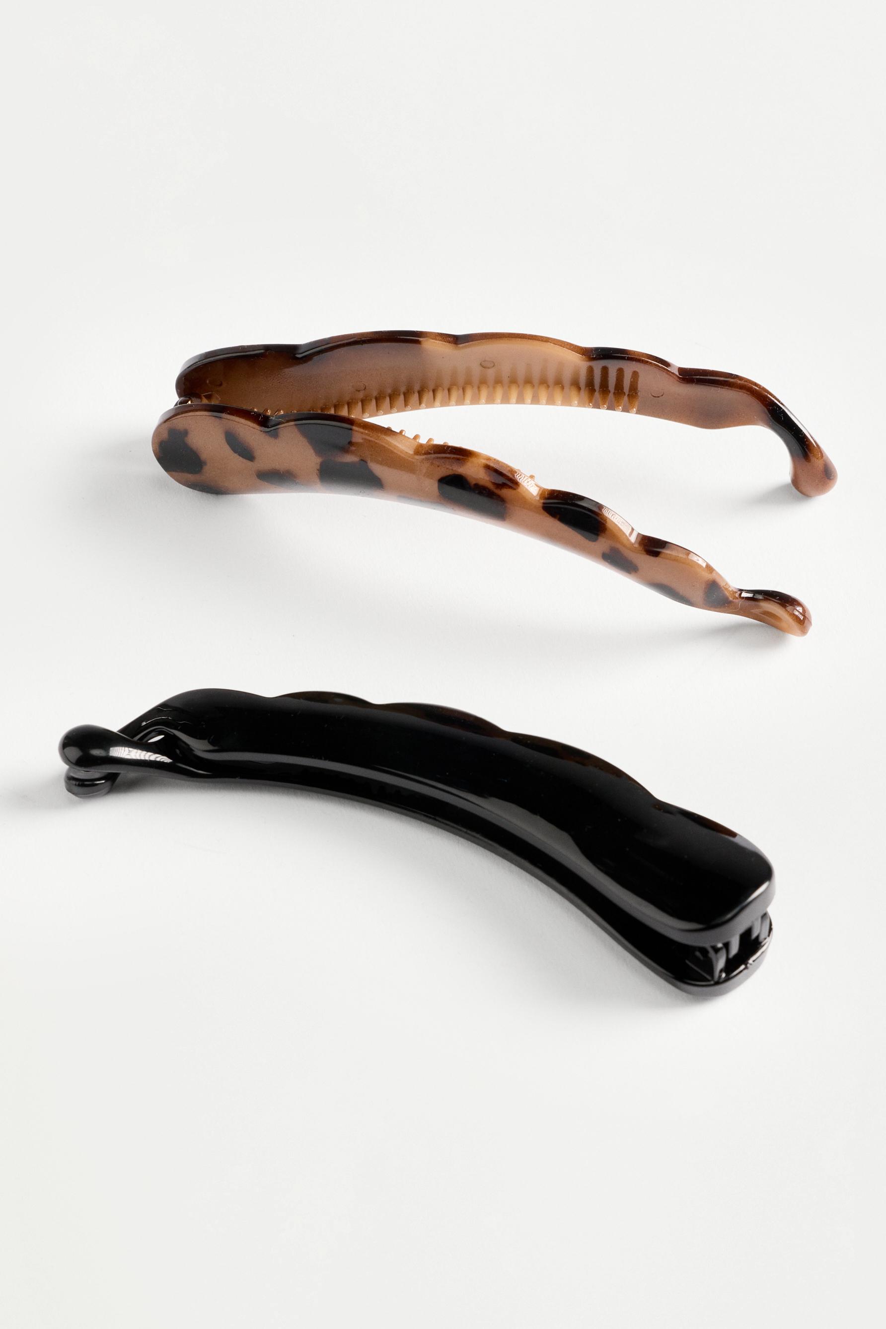 Contrast Hair Clips (Pack of 2) — VARIOUS