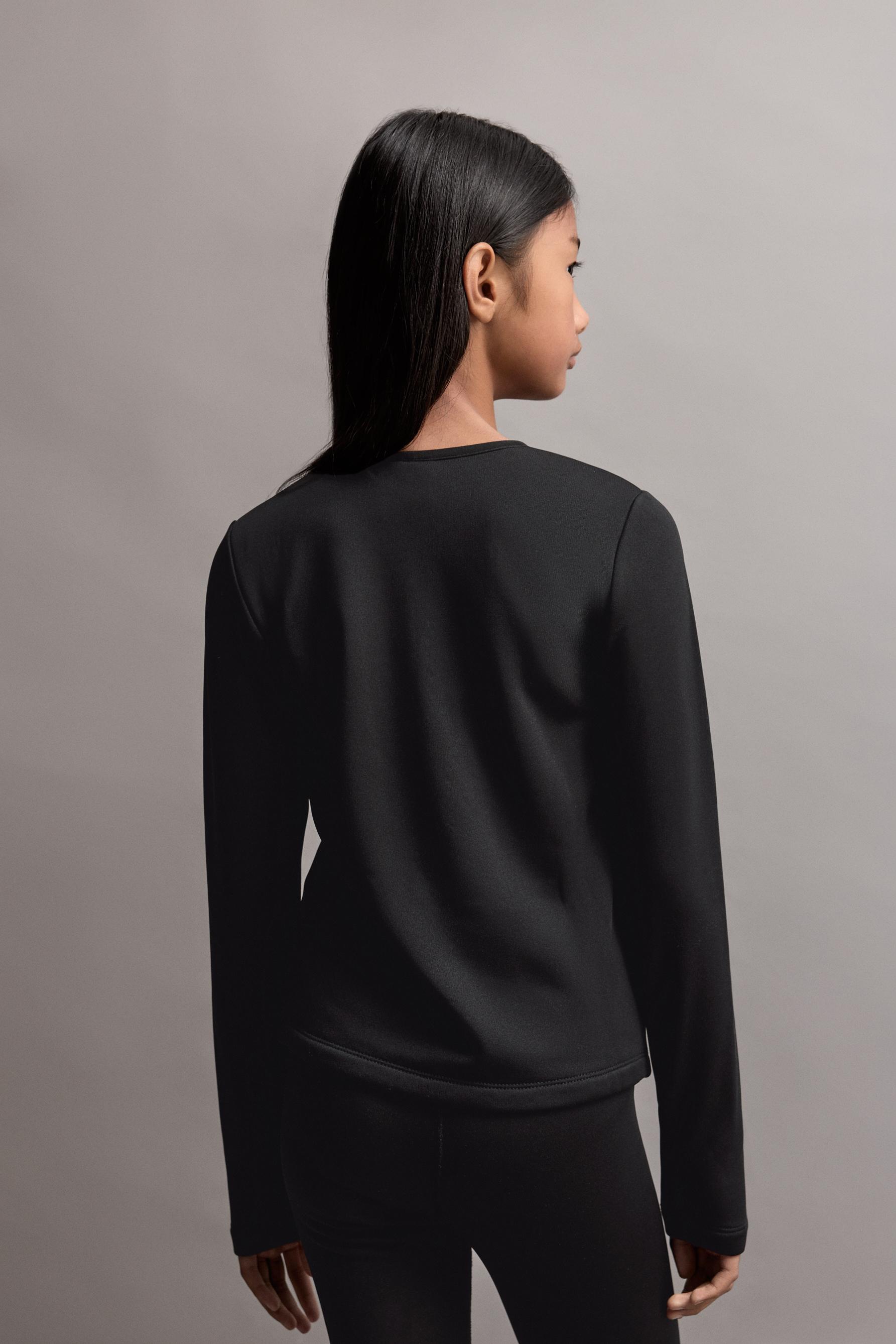 HEAVY WEIGHT Thermal Comfort T-shirt — BLACK