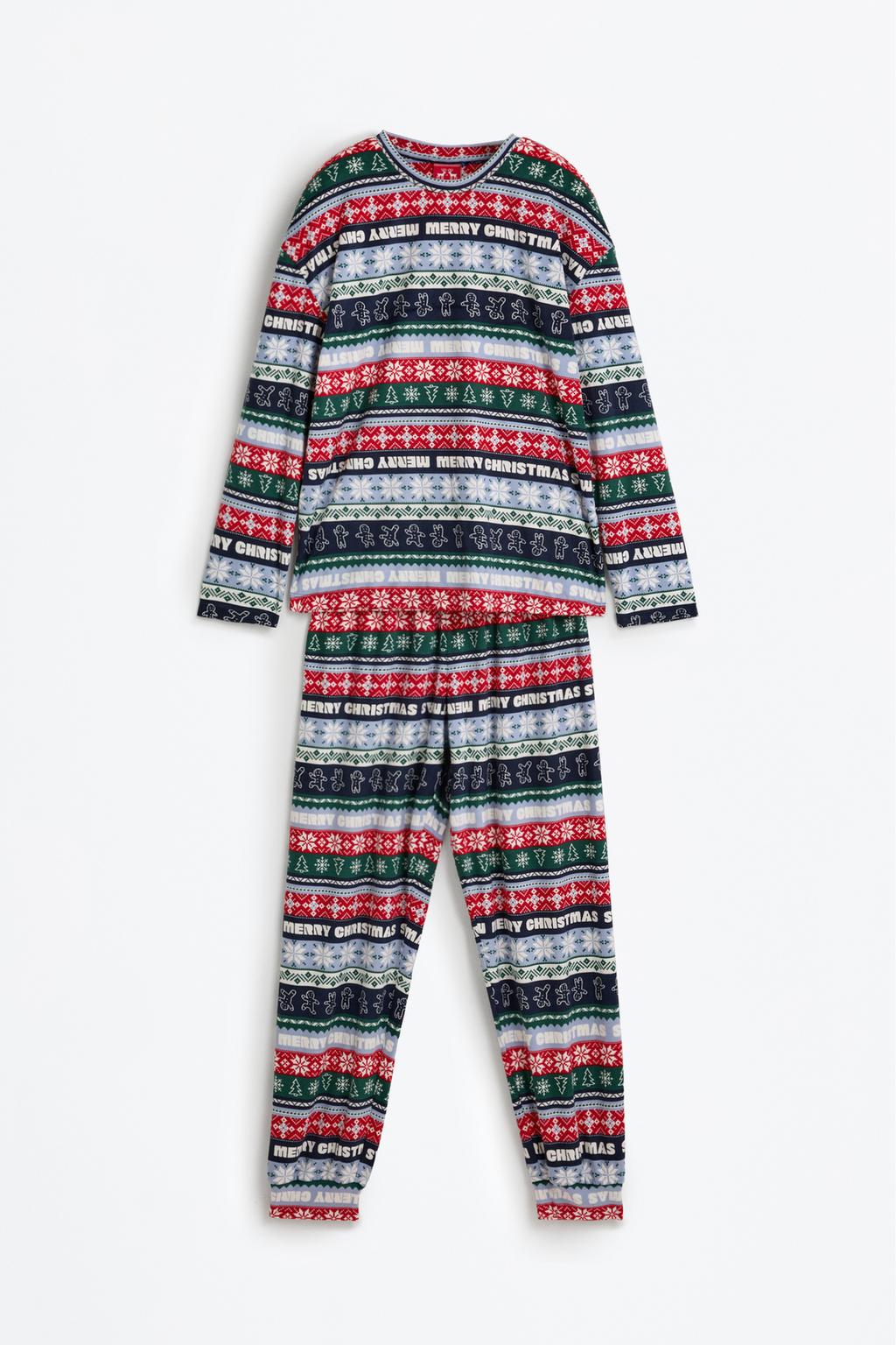 Mujer | Pijama cenefa aterciopelado