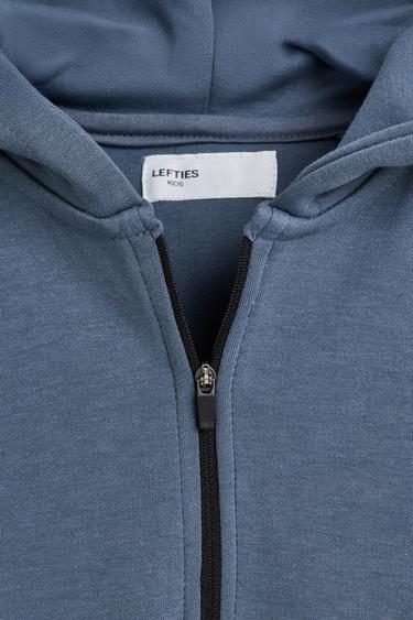 Interlock hoodie — STEEL BLUE 3